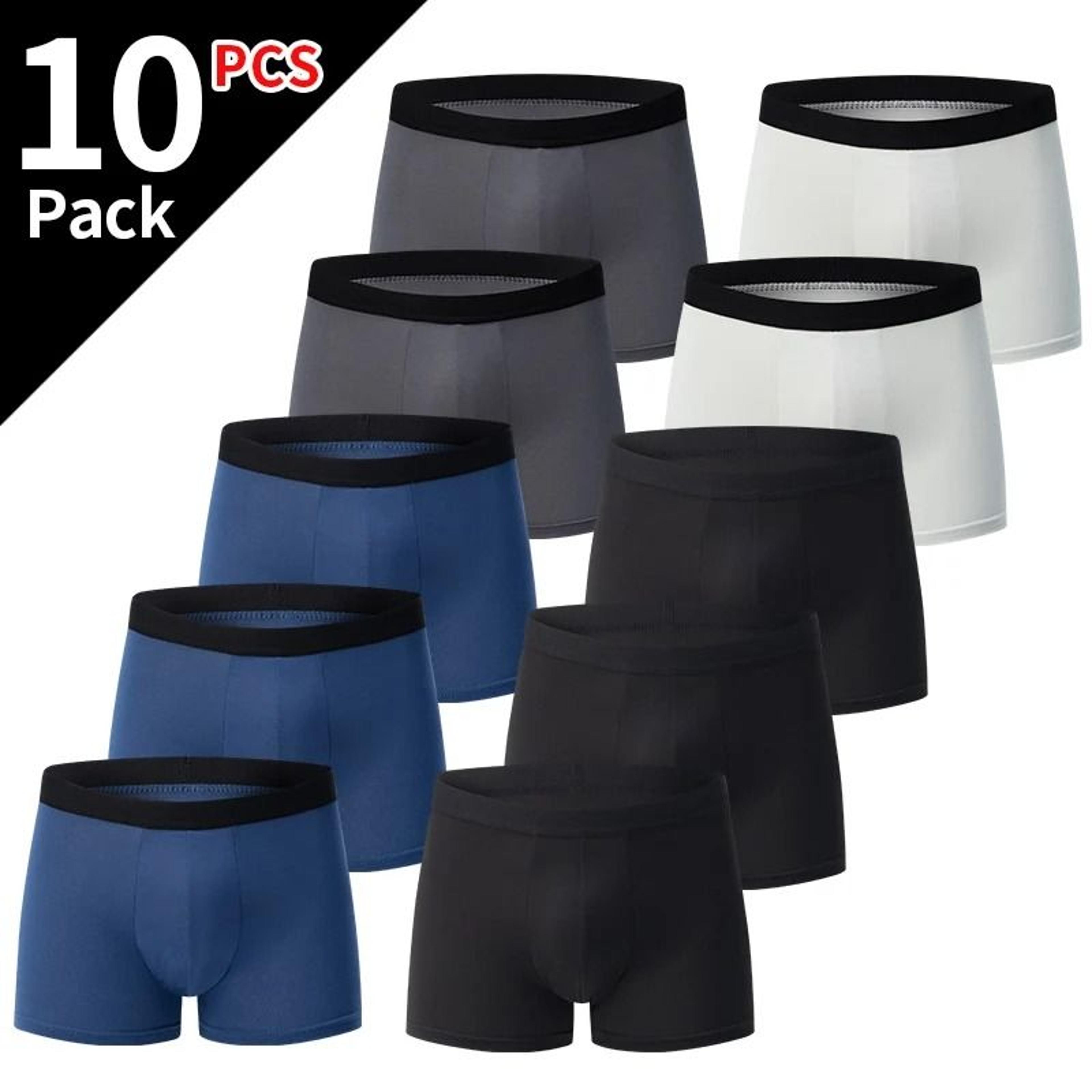 Mens Printed Underwear Boxer Shorts Pack In Plus Sizes 2