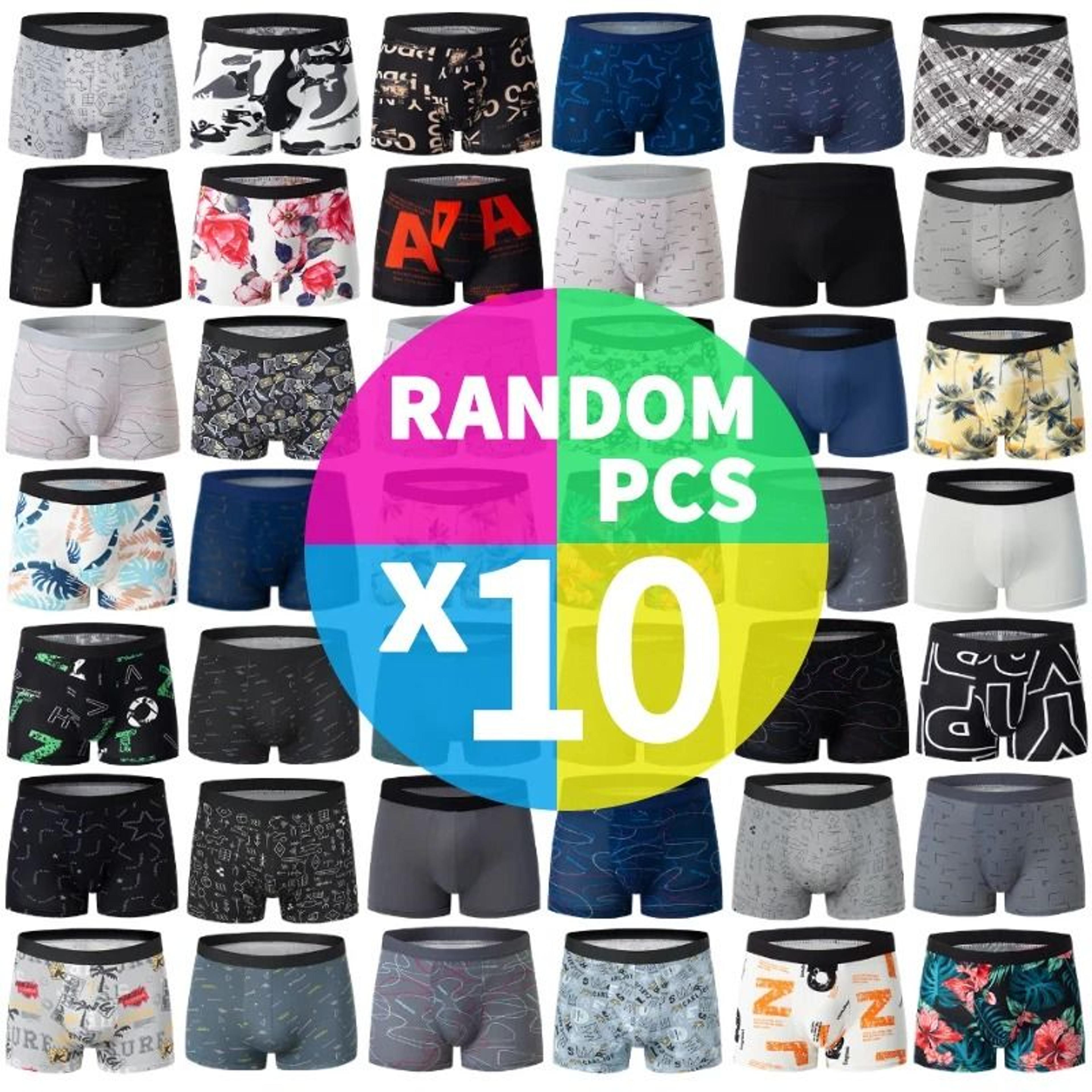 Mens Printed Underwear Boxer Shorts Pack In Plus Sizes 11