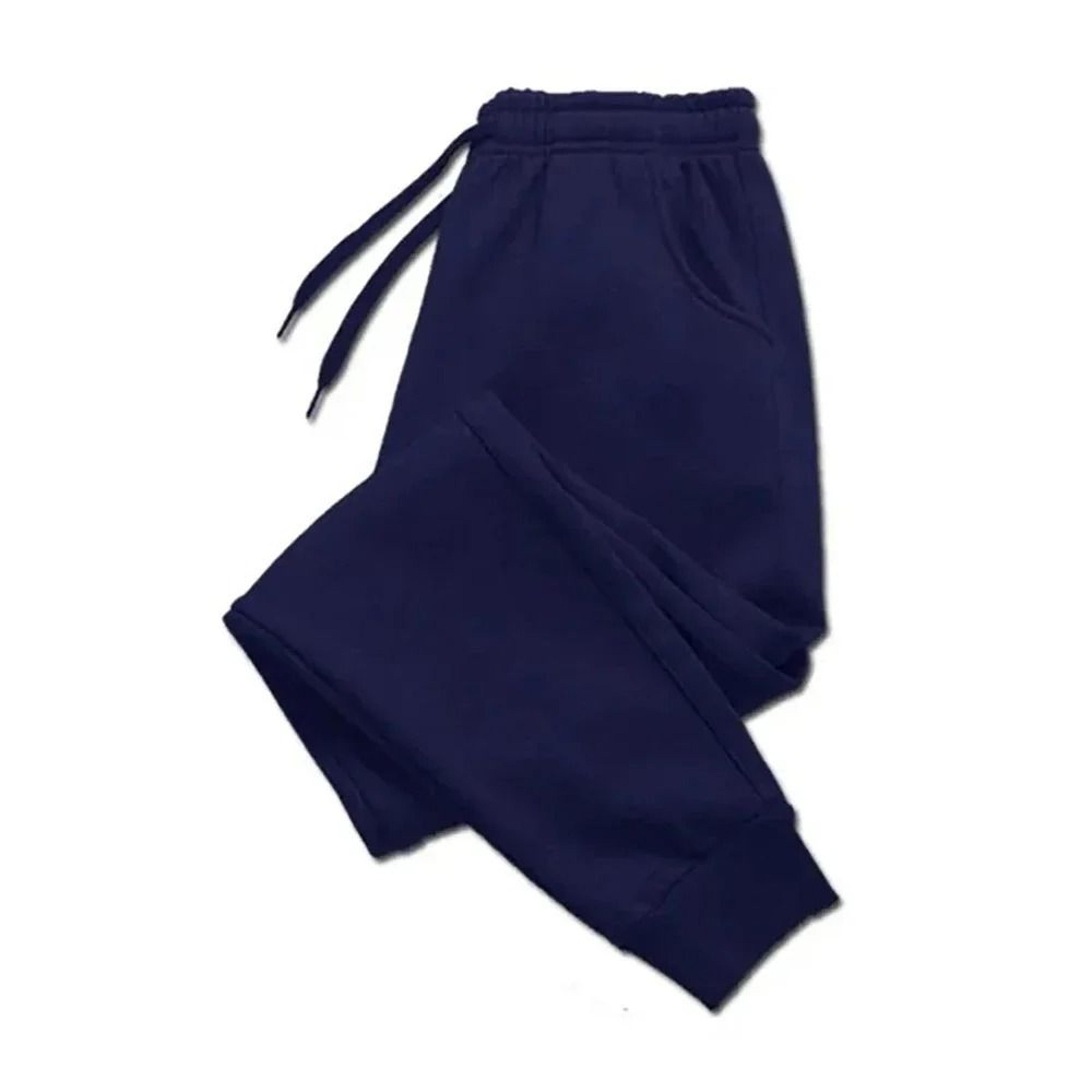 Mens Fleece Sweatpants Winter Joggers Soft Warm Workout Pants 9