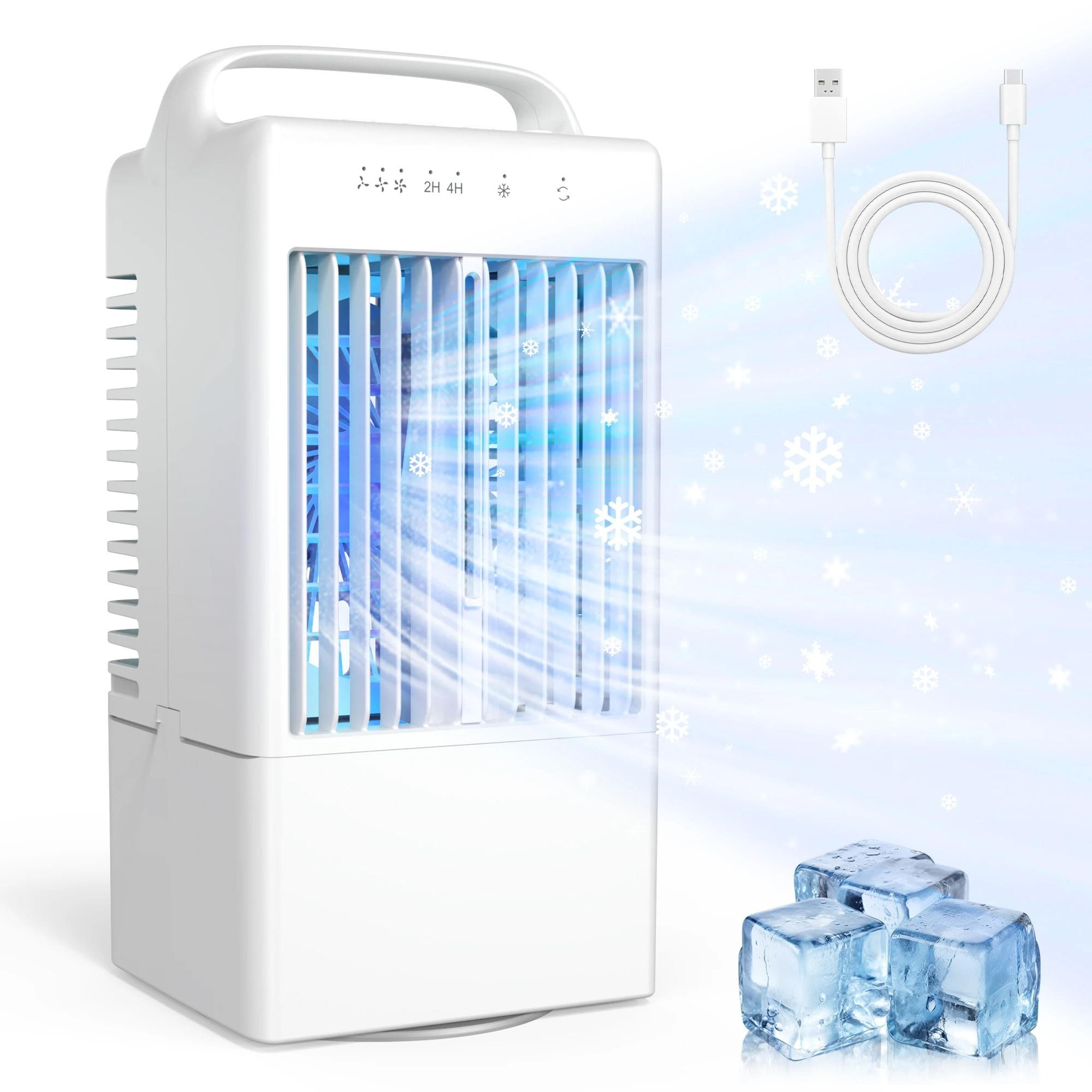 Portable Electric Cooling Fan With Water And Ice For Home Office Desktop 0