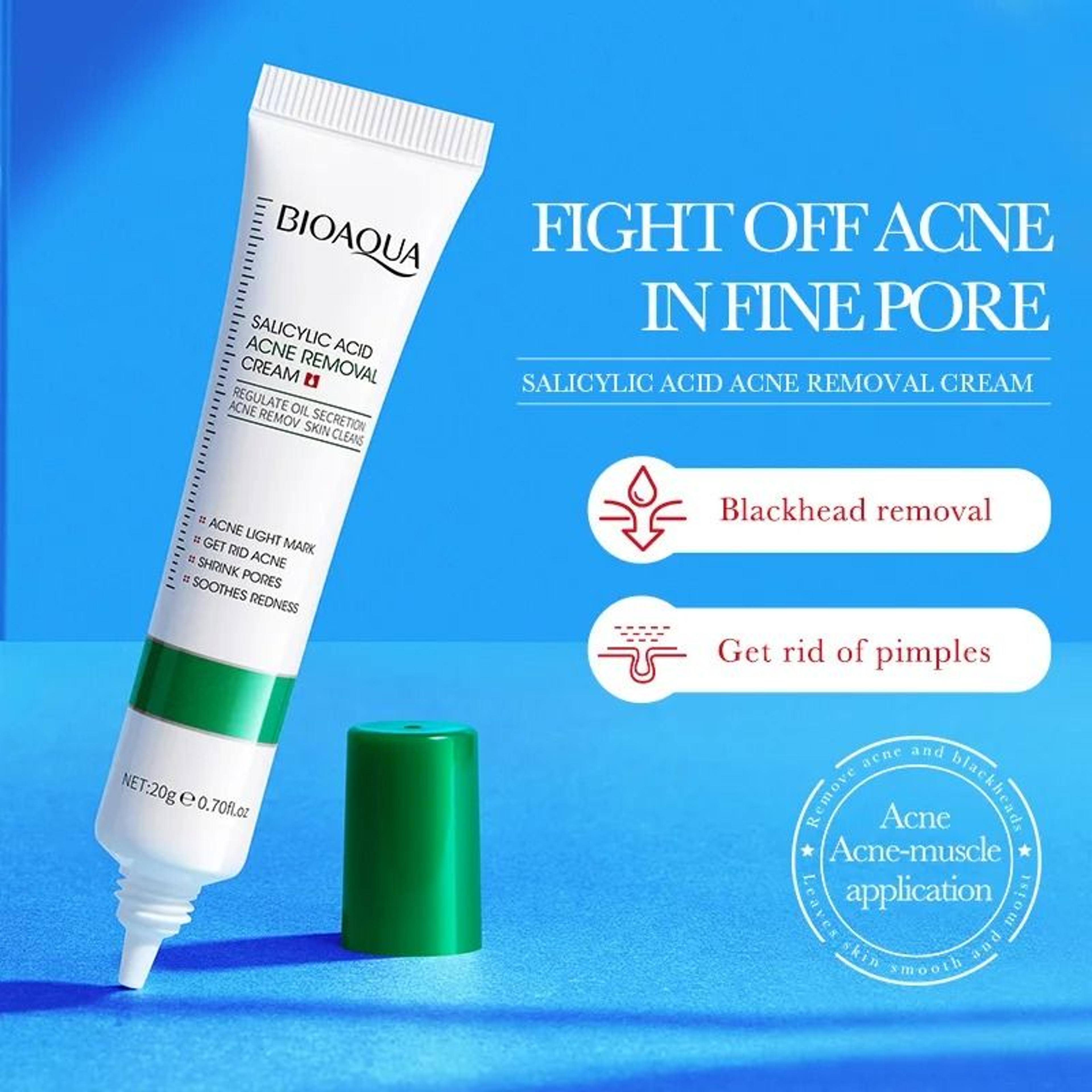 Salicylic Acid Face Cream For Acne Mark Repair And Blackhead Removal 1