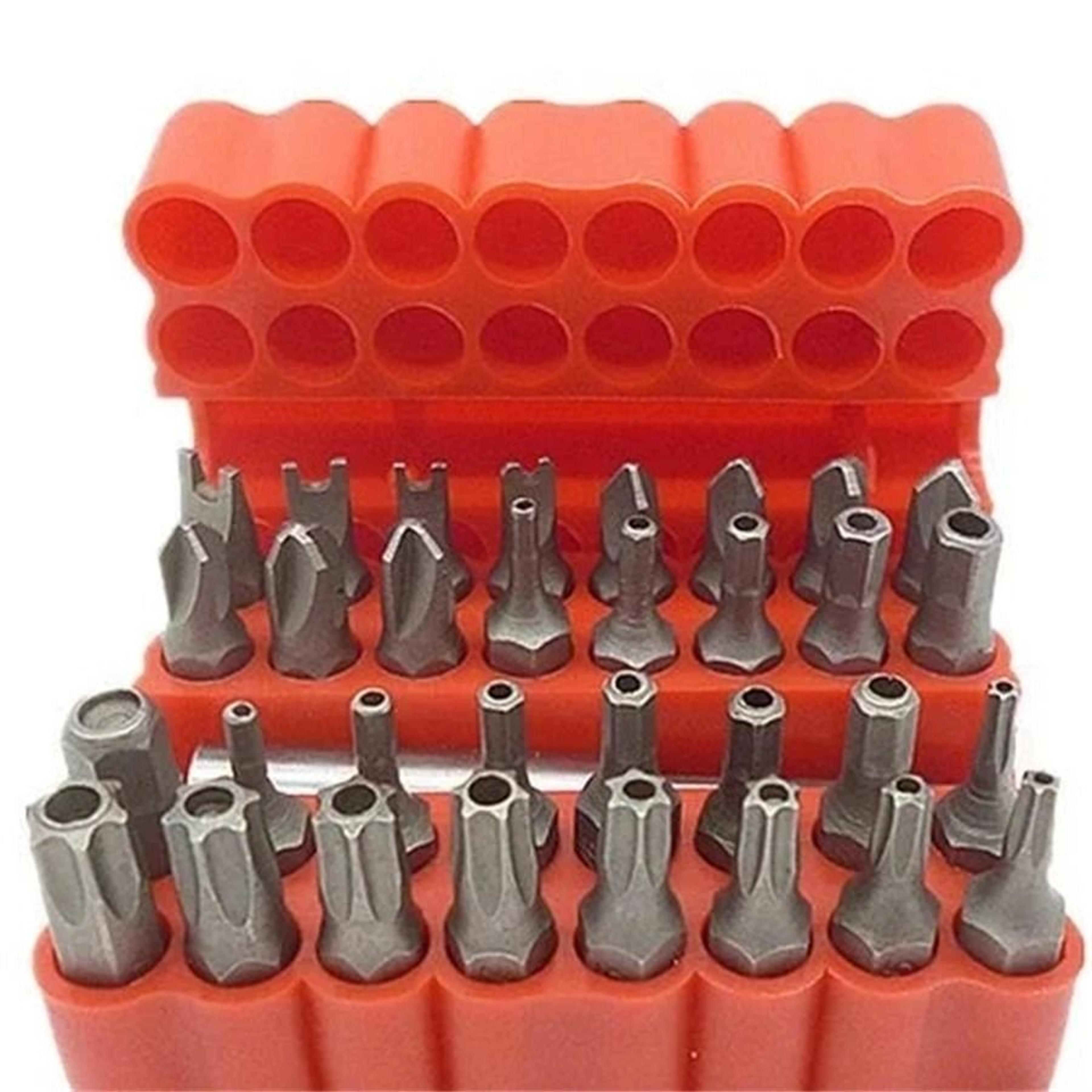 33 Piece Security Bit Set With Magnetic Bit Holder 1