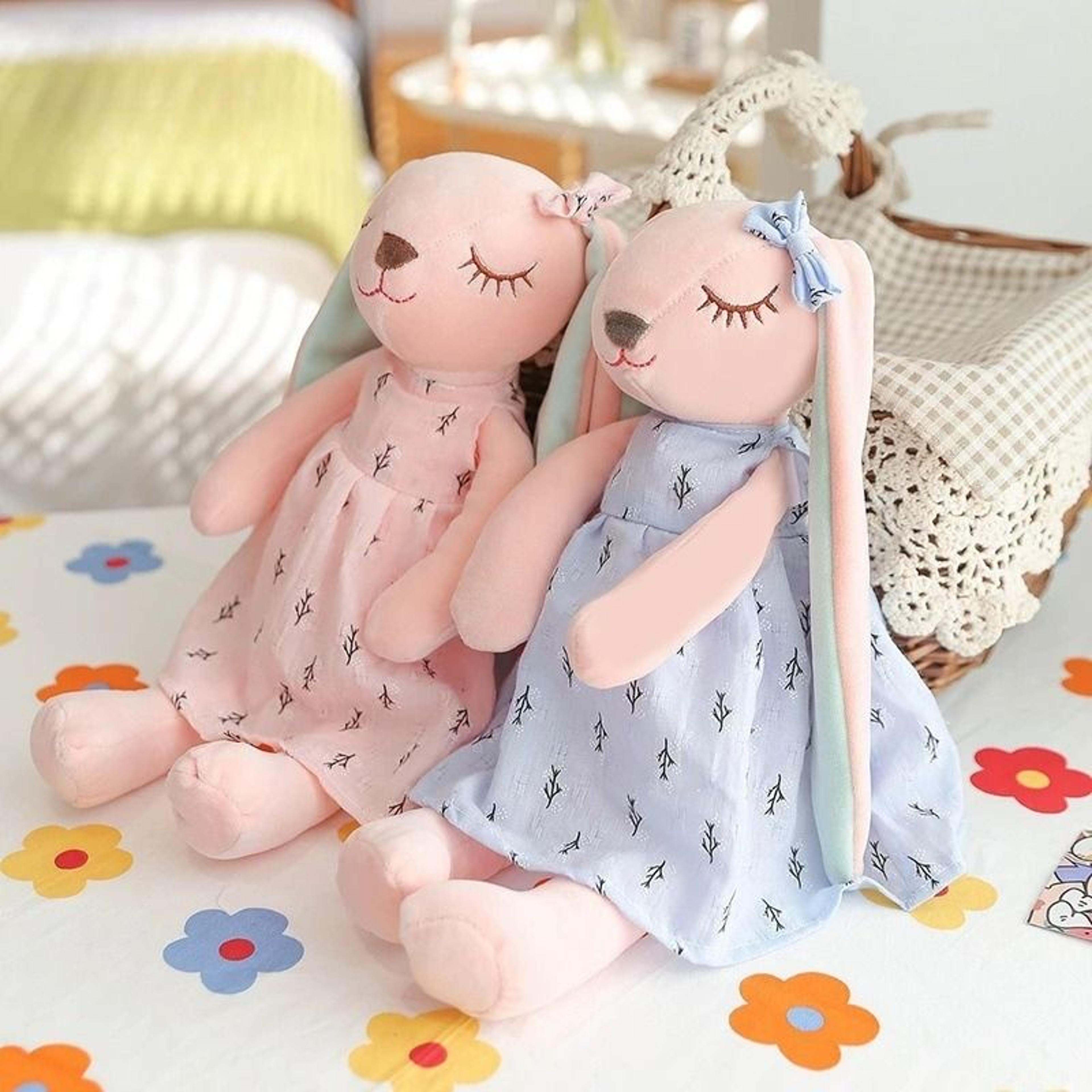 Cute Bunny Plush Toy For Kids Soft And Lightweight 0