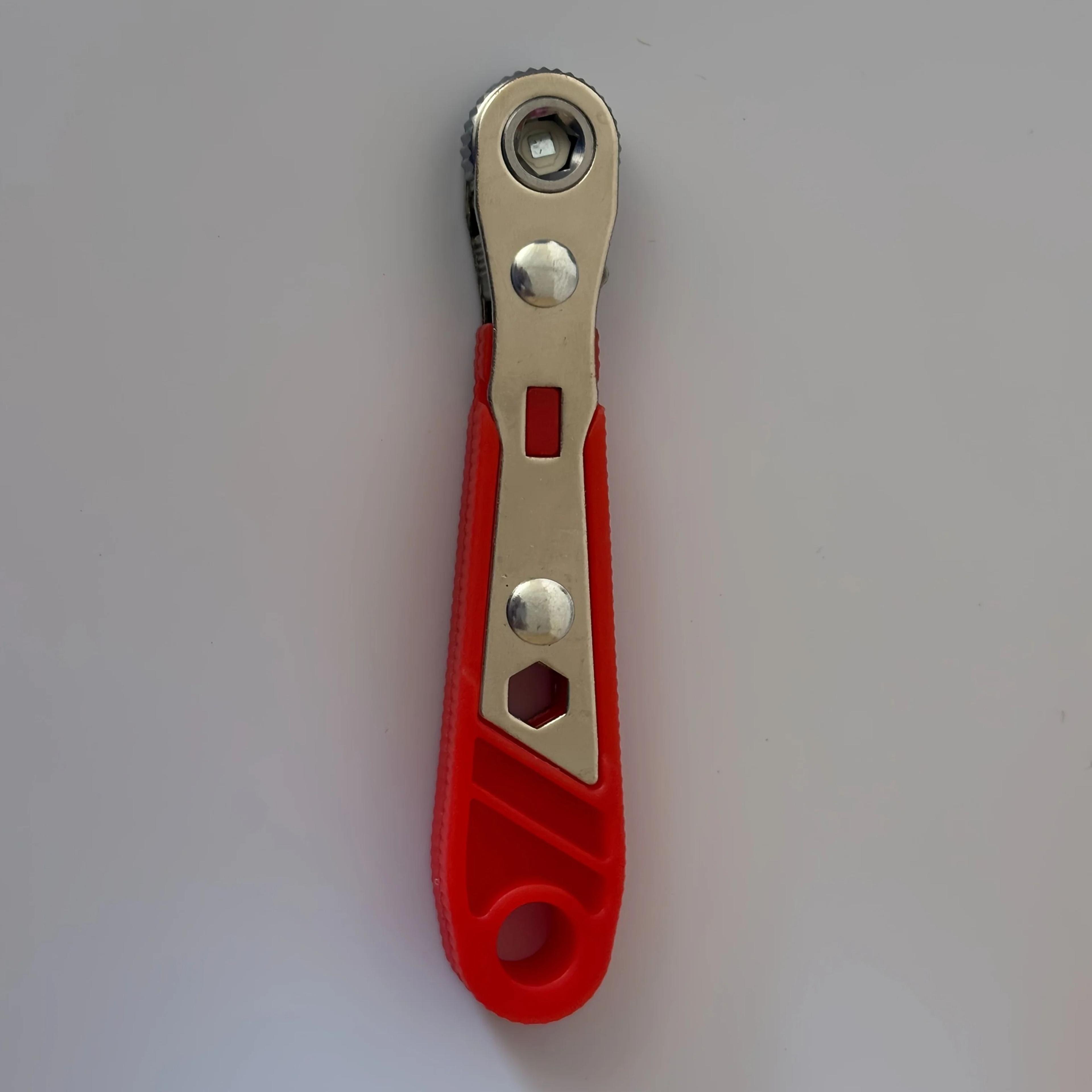 Mini Ratchet Screwdriver Set With 14 Inch Forward And Reverse Drive And 10 S2 Steel Bits 4
