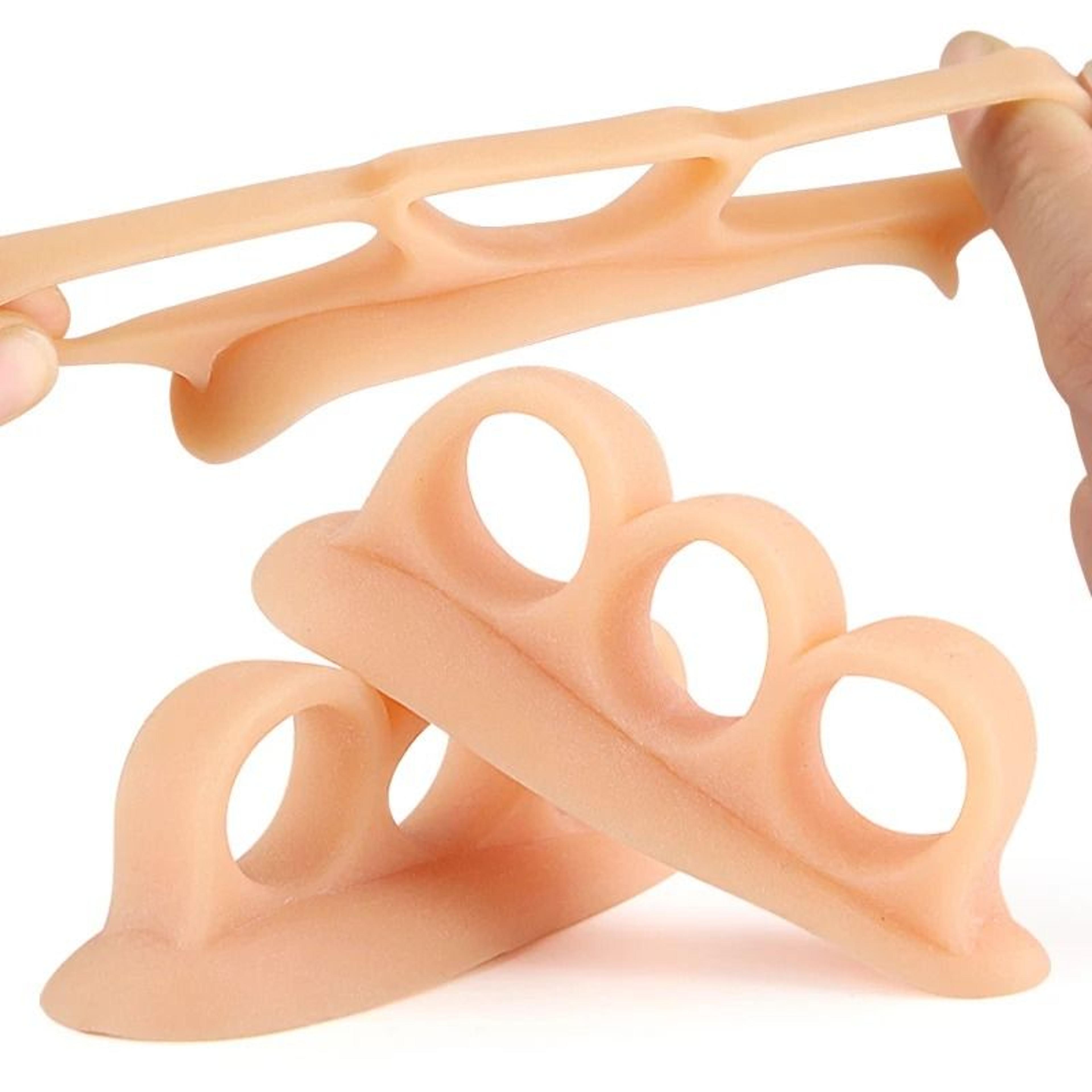 Silicone Toe Separator Pair For Hammer Toe And Bunion Support 3
