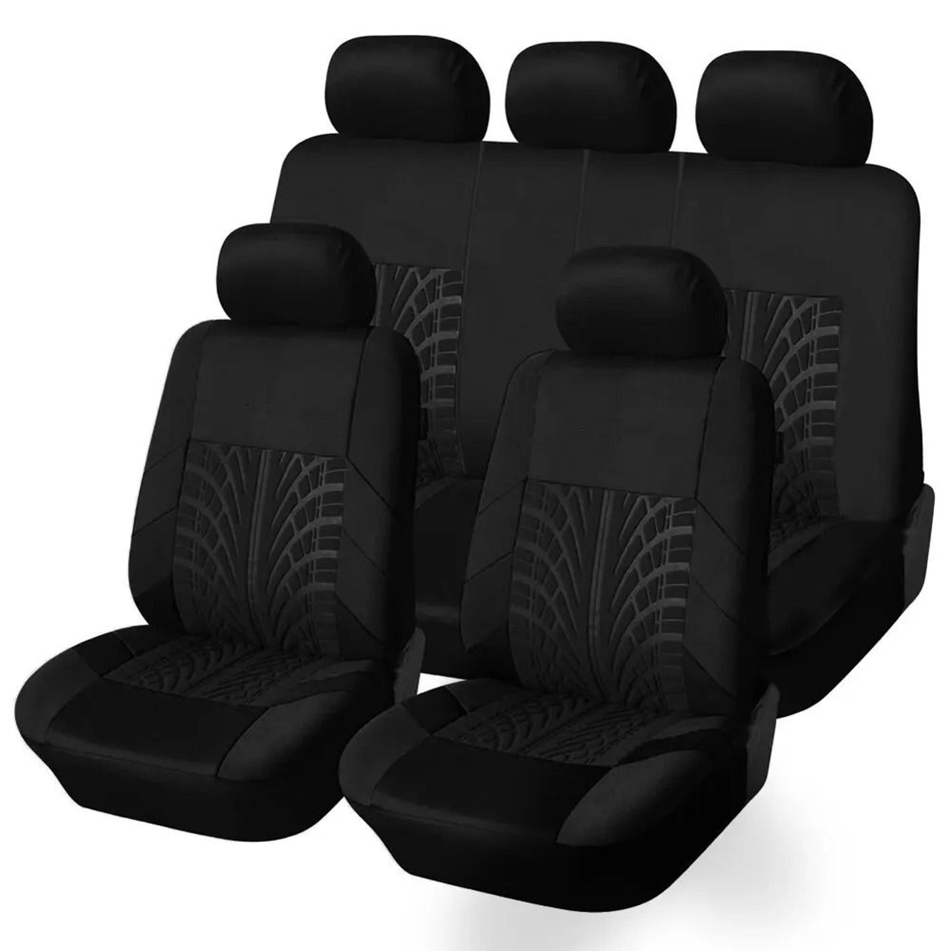 Car Seat Covers Full Set Universal Fit For Front And Rear Seats 7