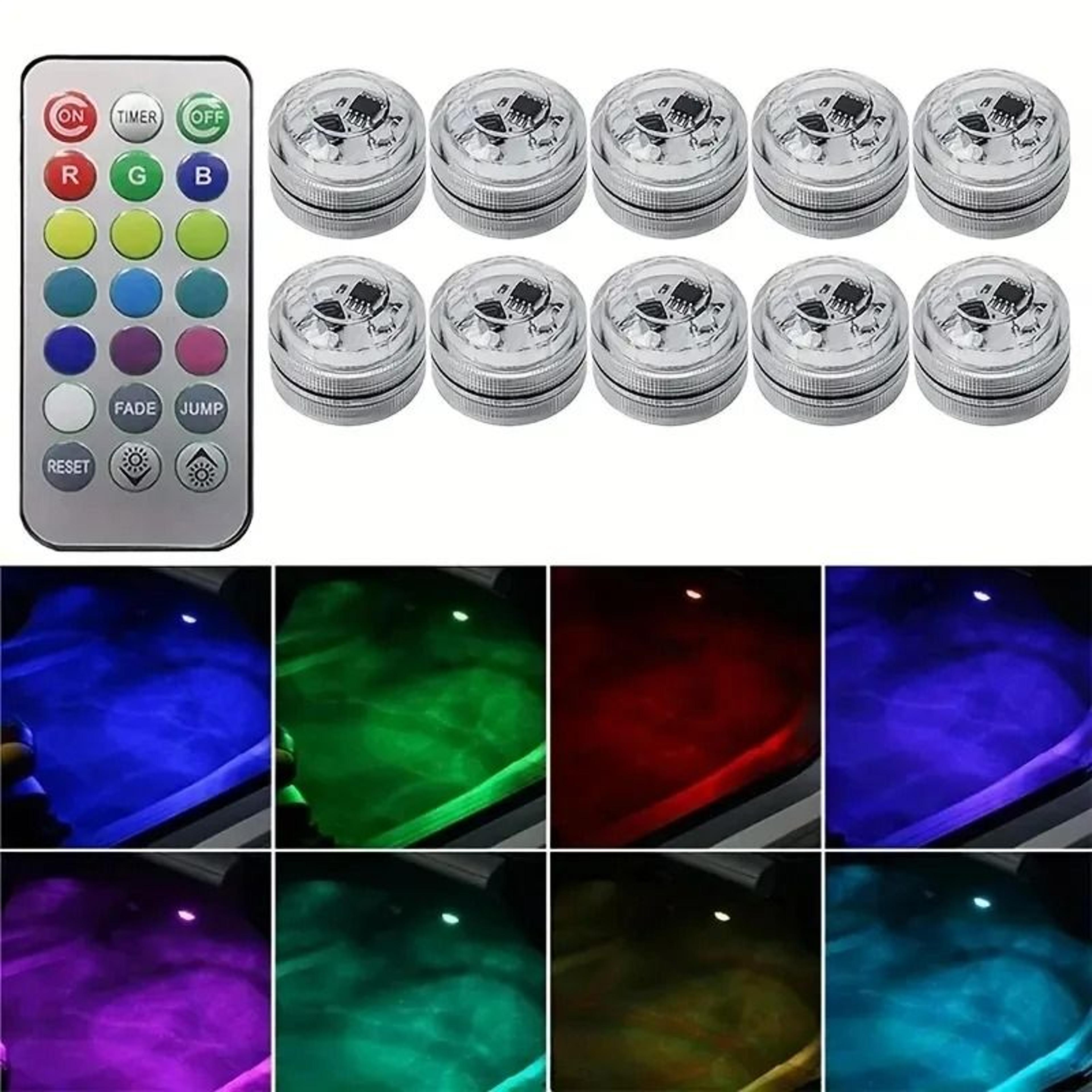 Wireless LED Car Interior Ambient Light With Remote Control 0