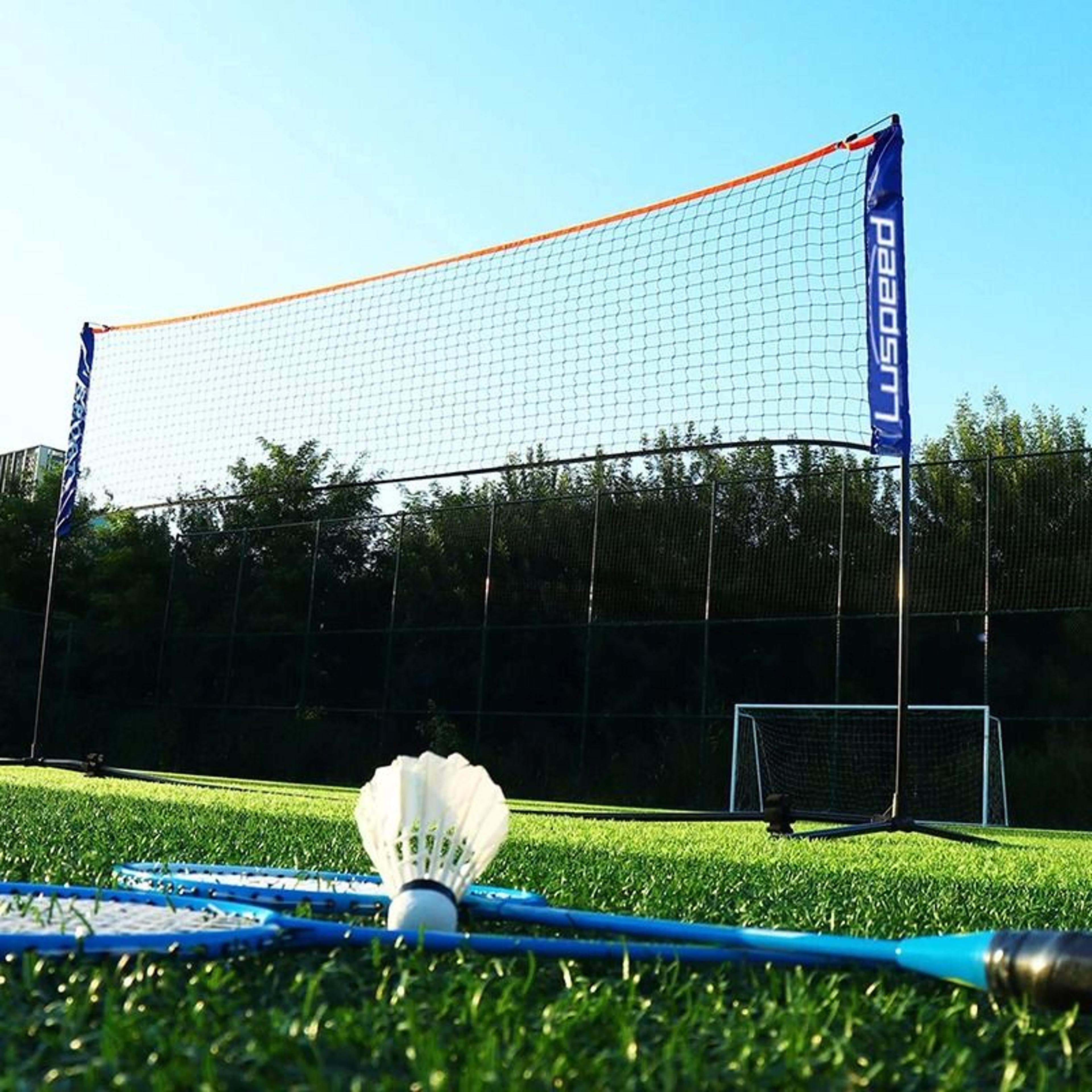 Portable Folding Badminton And Tennis Training Net For Indoor And Outdoor Sports 4