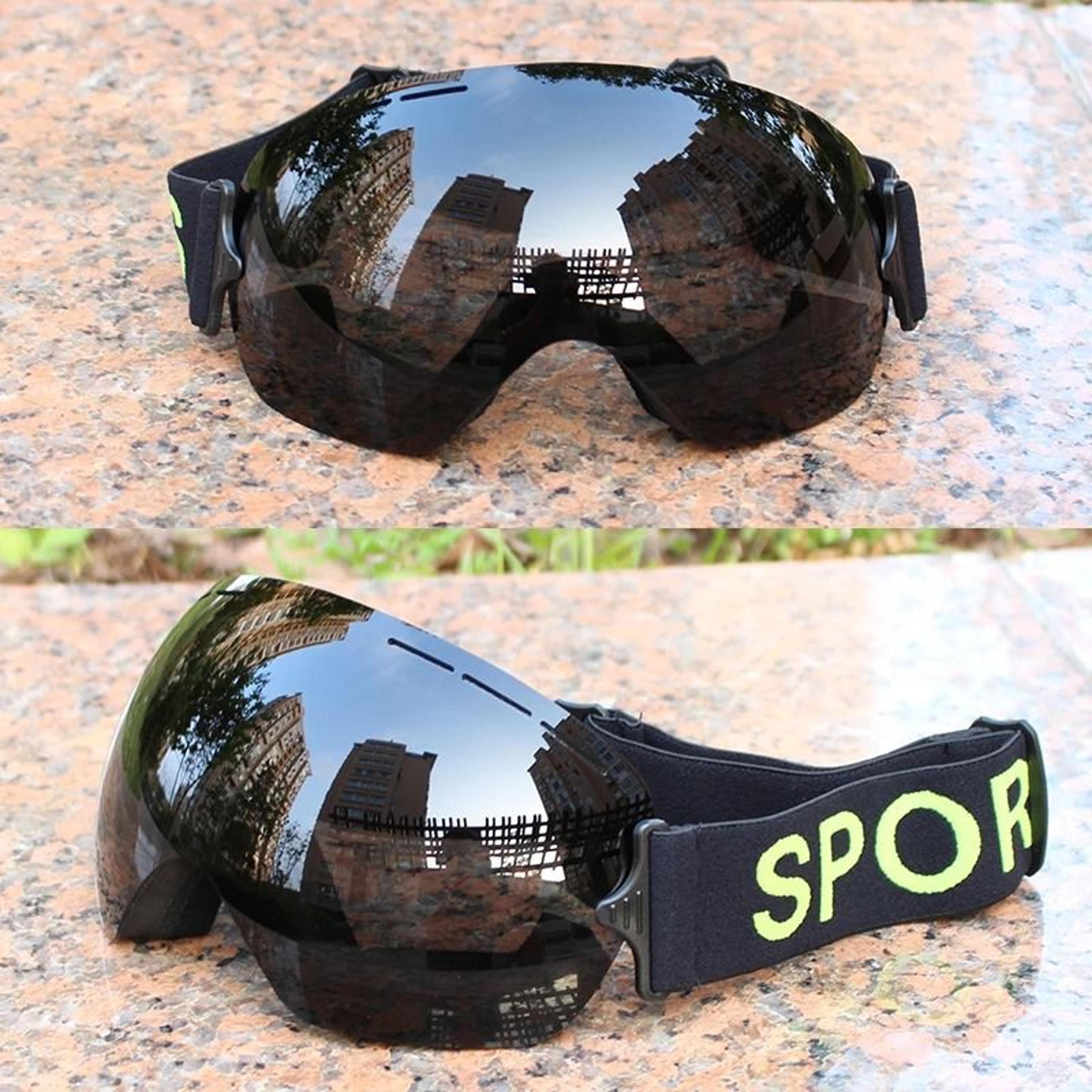 Lightweight UV400 Ski Goggles Anti Fog Snowboarding Eyewear For Winter Sports 7
