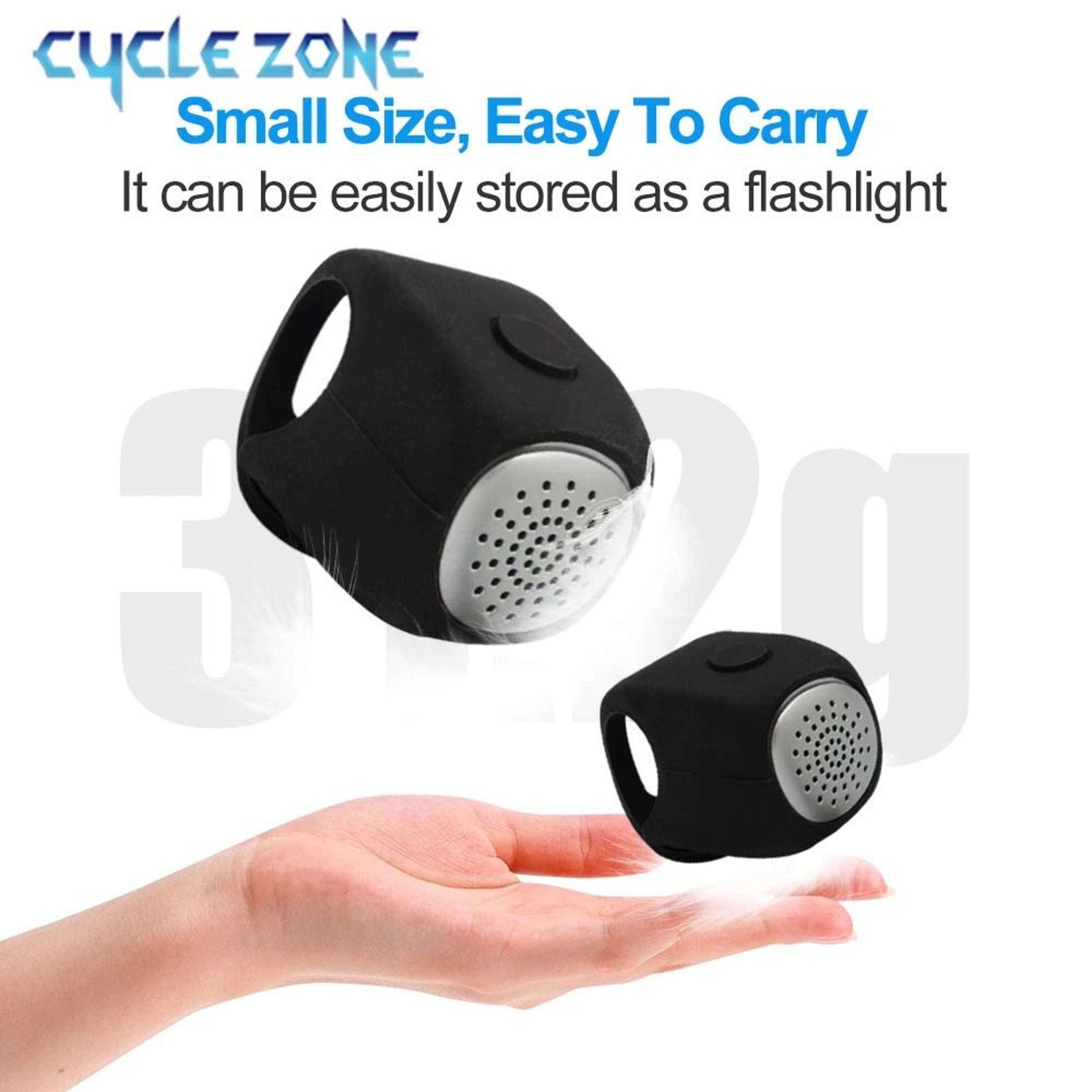 Electric Bicycle Bell With 3 Sound Modes For Safe Riding 4