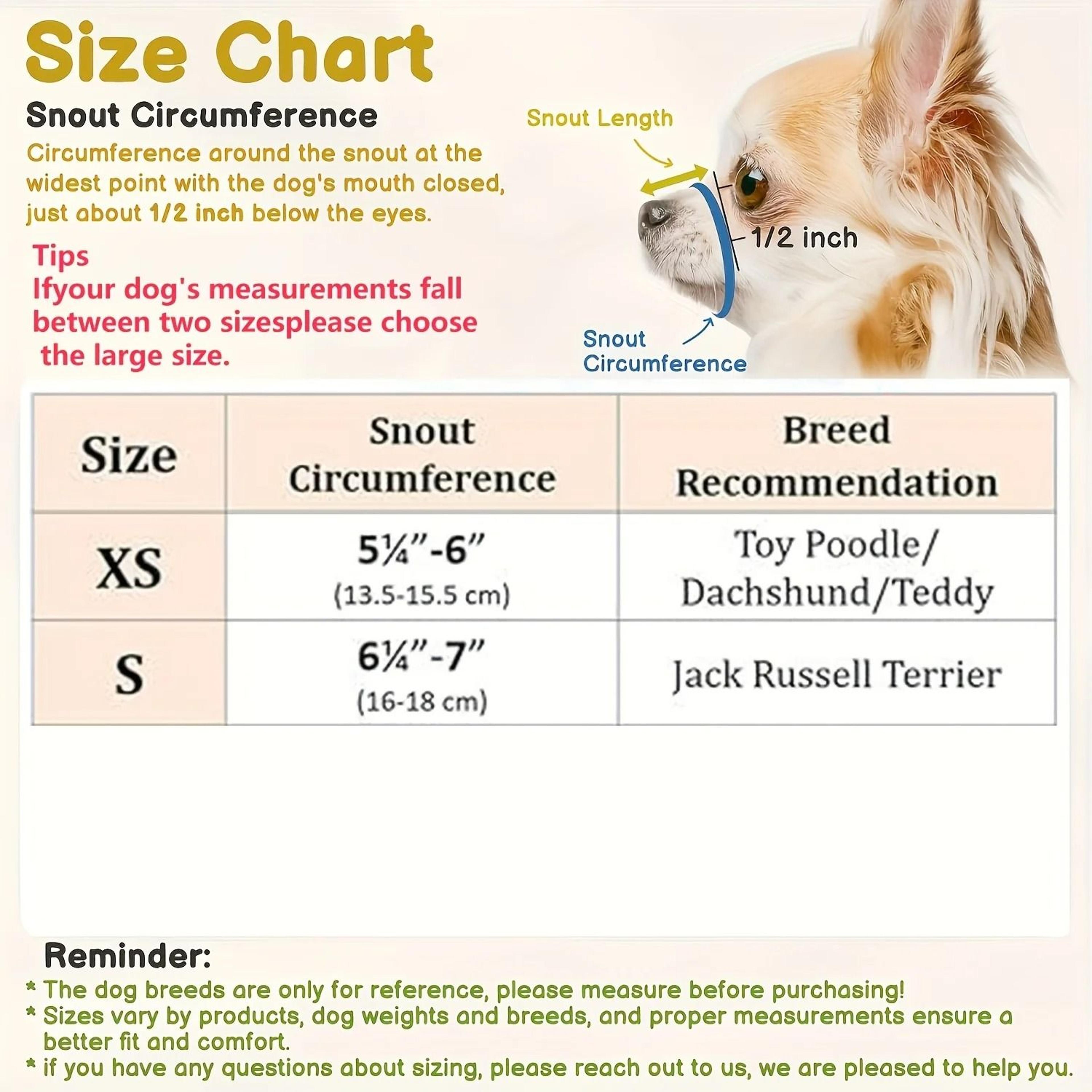 Mesh Dog Muzzle For Short Snout Small And Medium Dogs 5