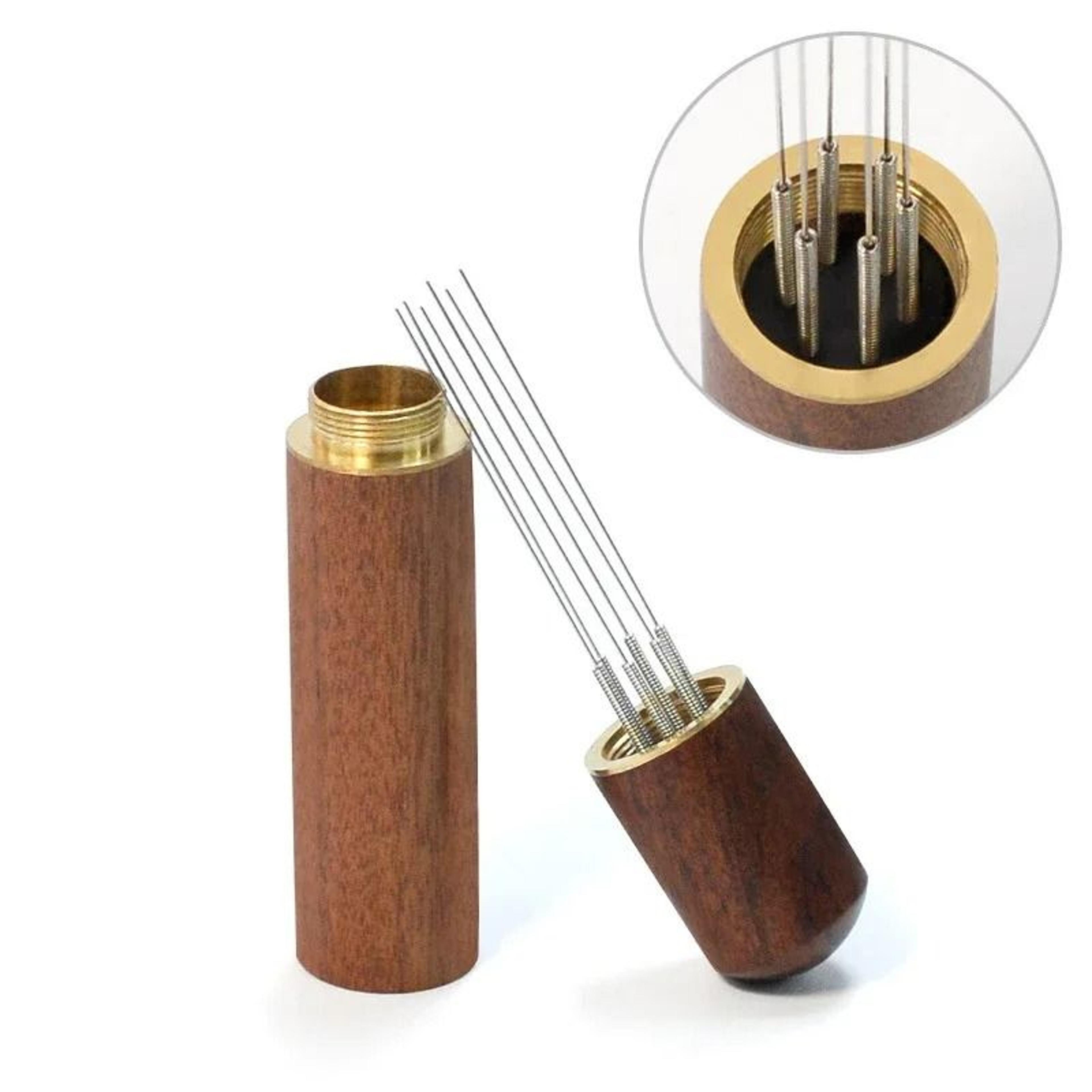 Espresso Coffee Needle Distribution Tool With Stainless Steel Needles 8
