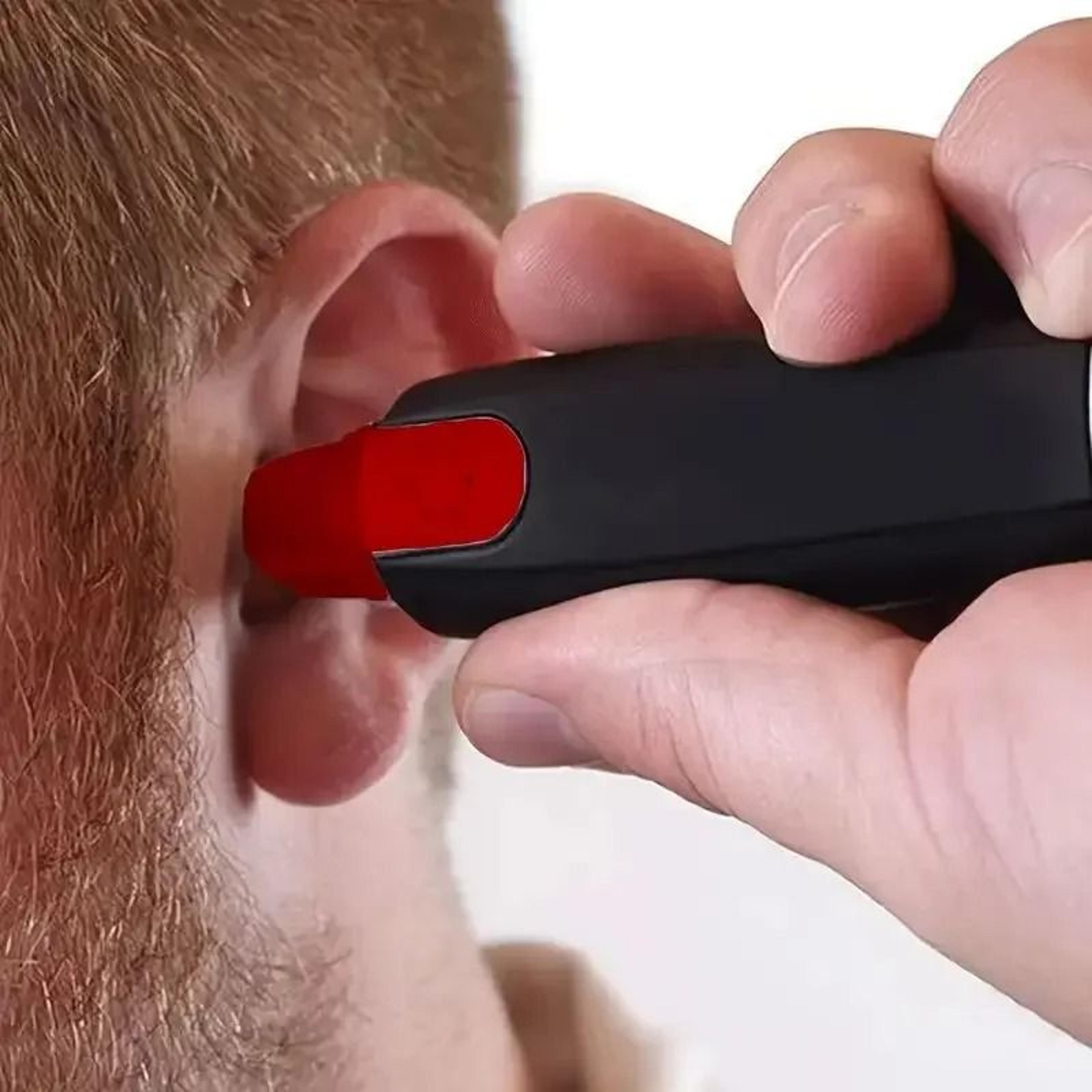 Cordless Nose And Ear Hair Trimmer For Painless Facial Grooming 2