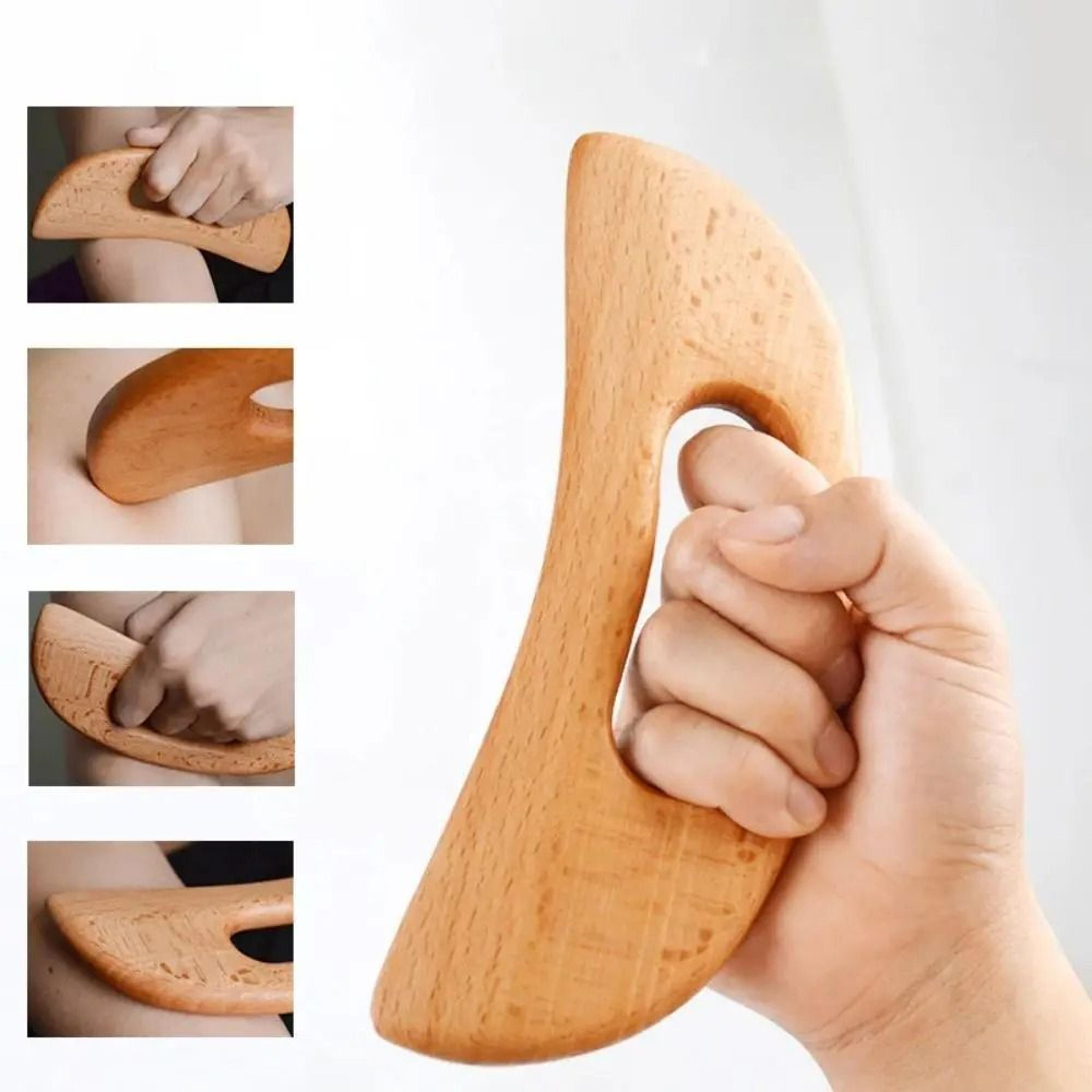 Wooden Gua Sha Body Massage Scraping Tool 0