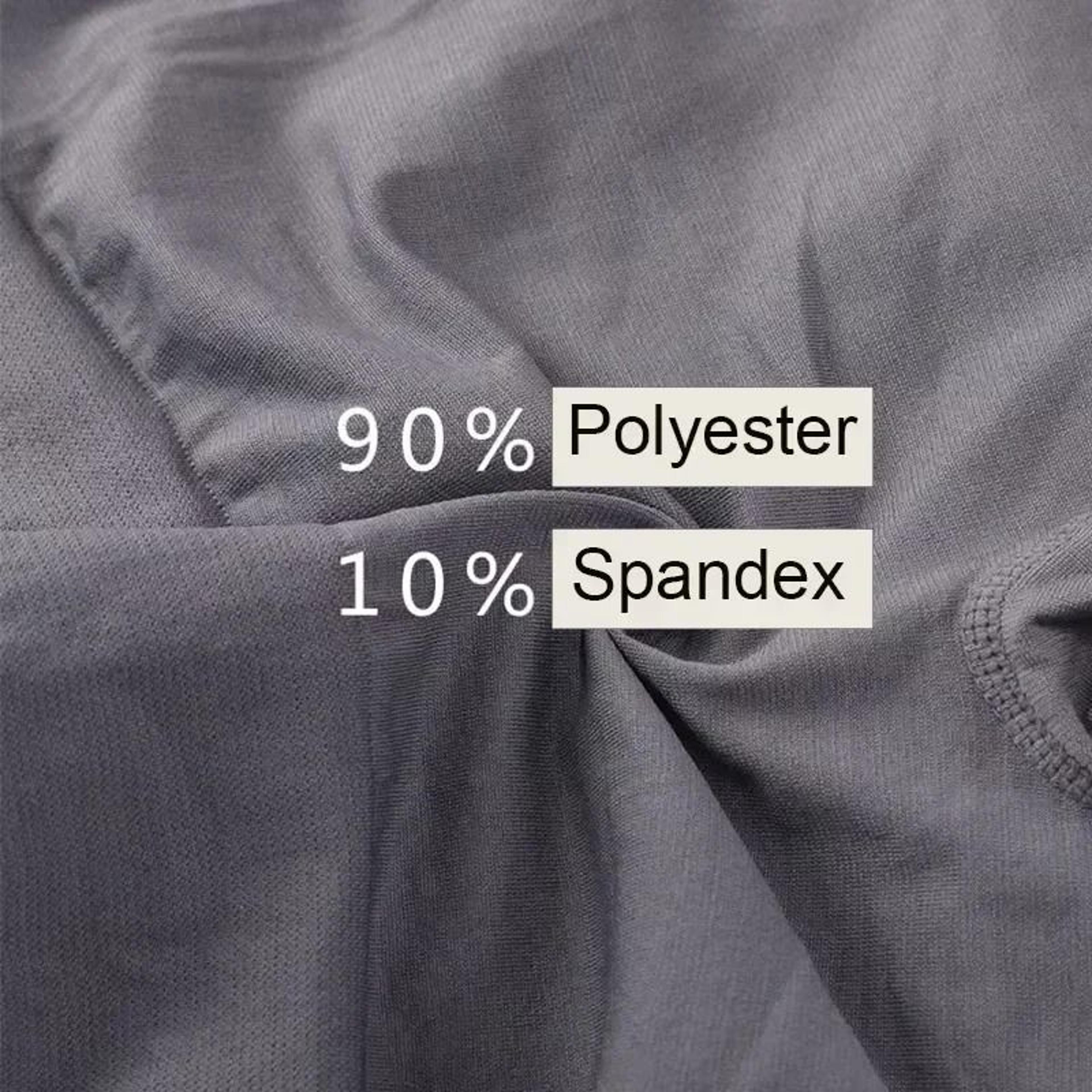 5 Pack Mens High Elastic Boxer Briefs  Lightweight Breathable Comfort Fit 5