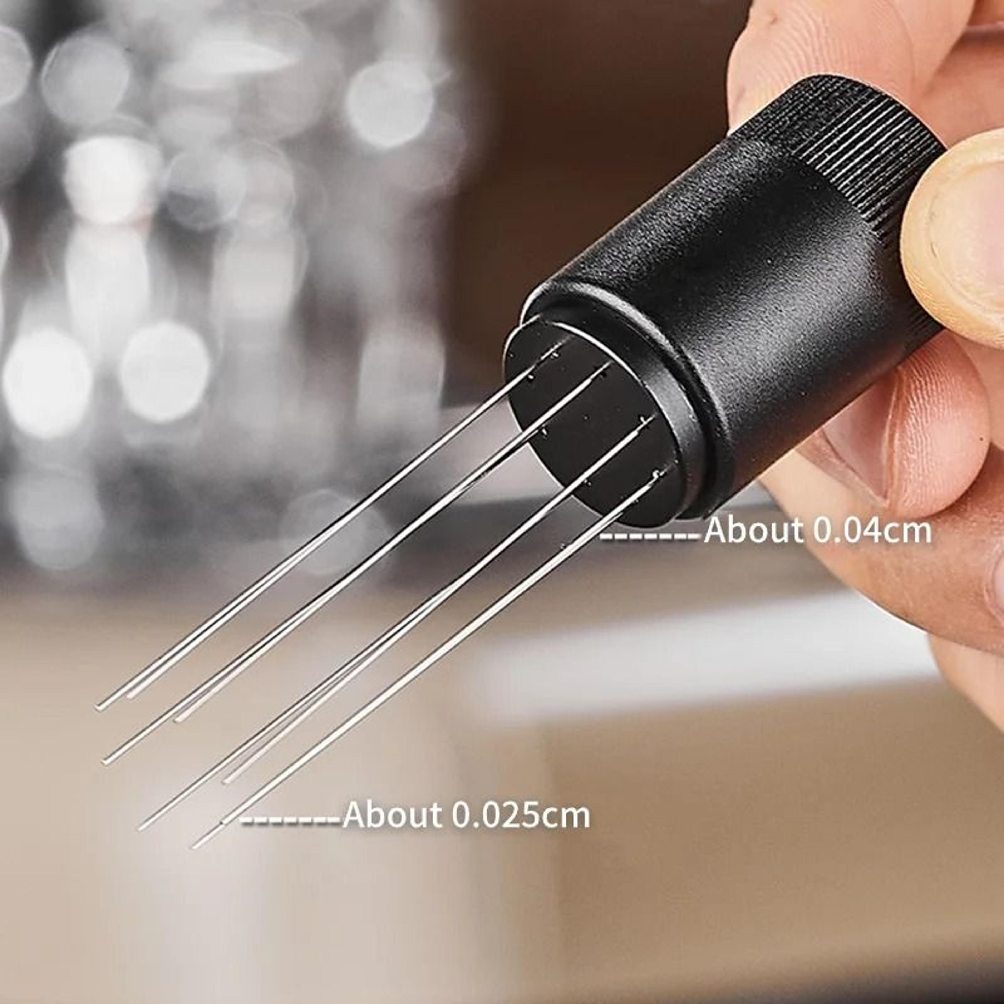 Espresso WDT Tool With Magnetic Stand  8 Needle Coffee Distribution Stirrer 1