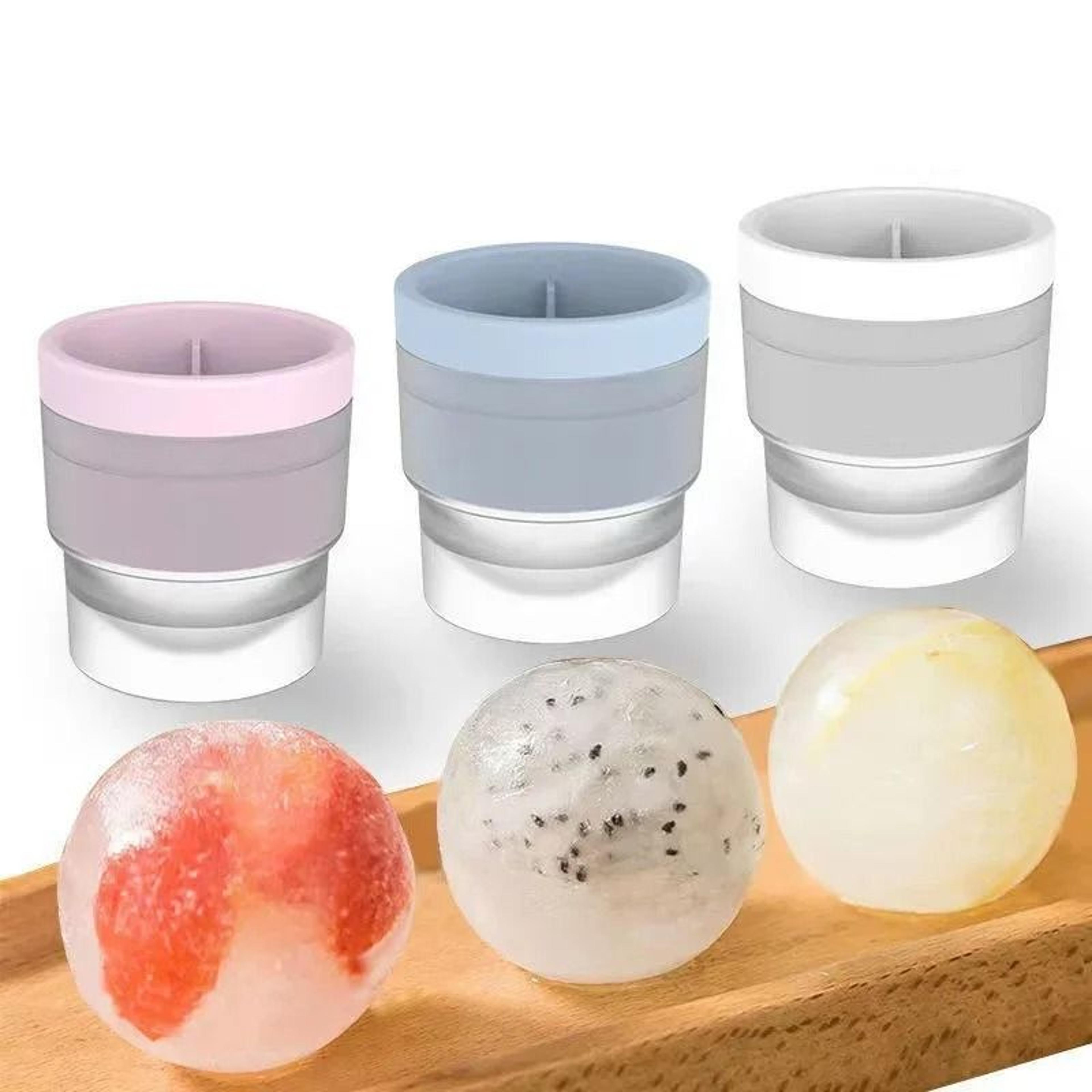 Silicone Sphere Ice Mold For Whiskey And Cocktails 1
