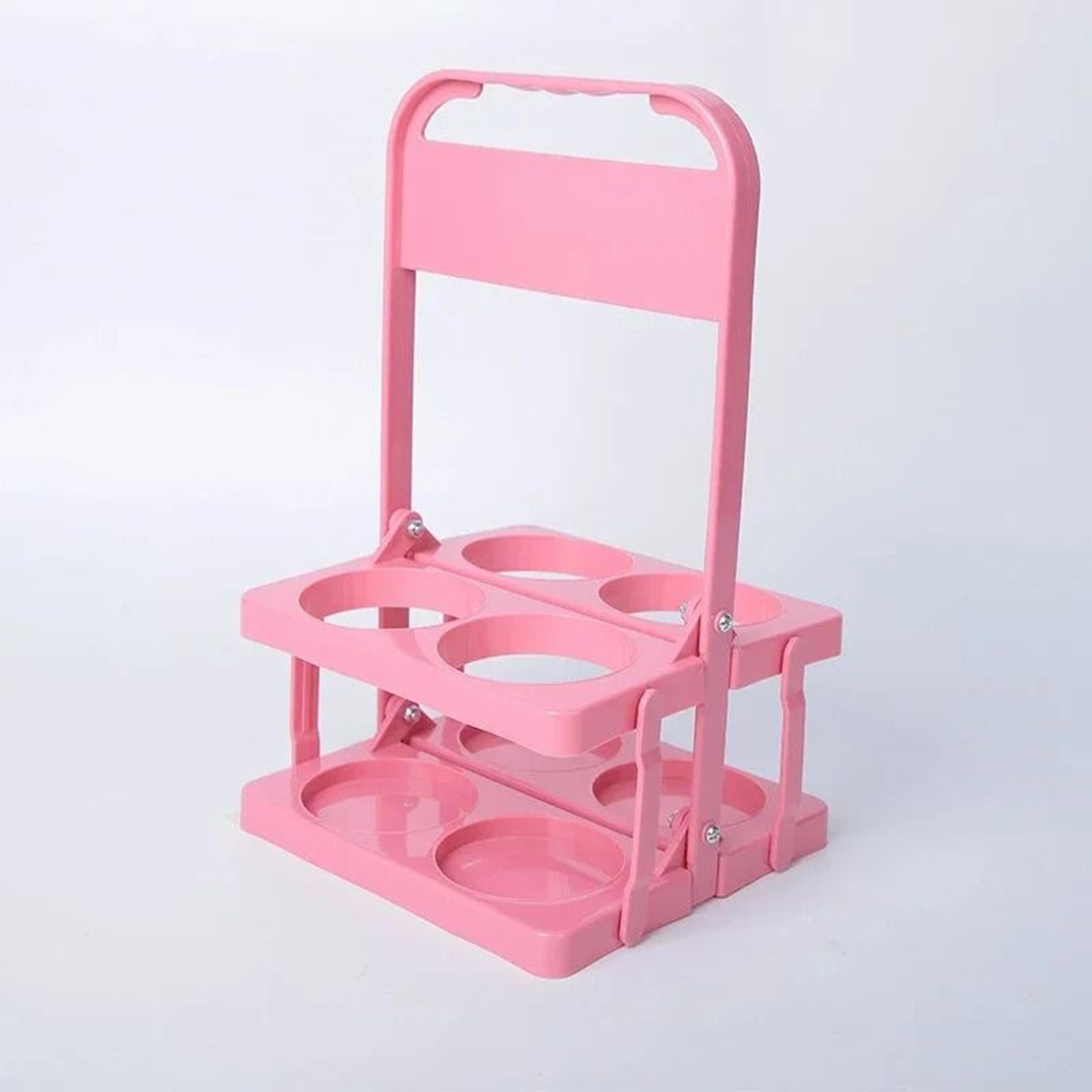 Foldable Drink Carrier Rack For Cups And Bottles 16