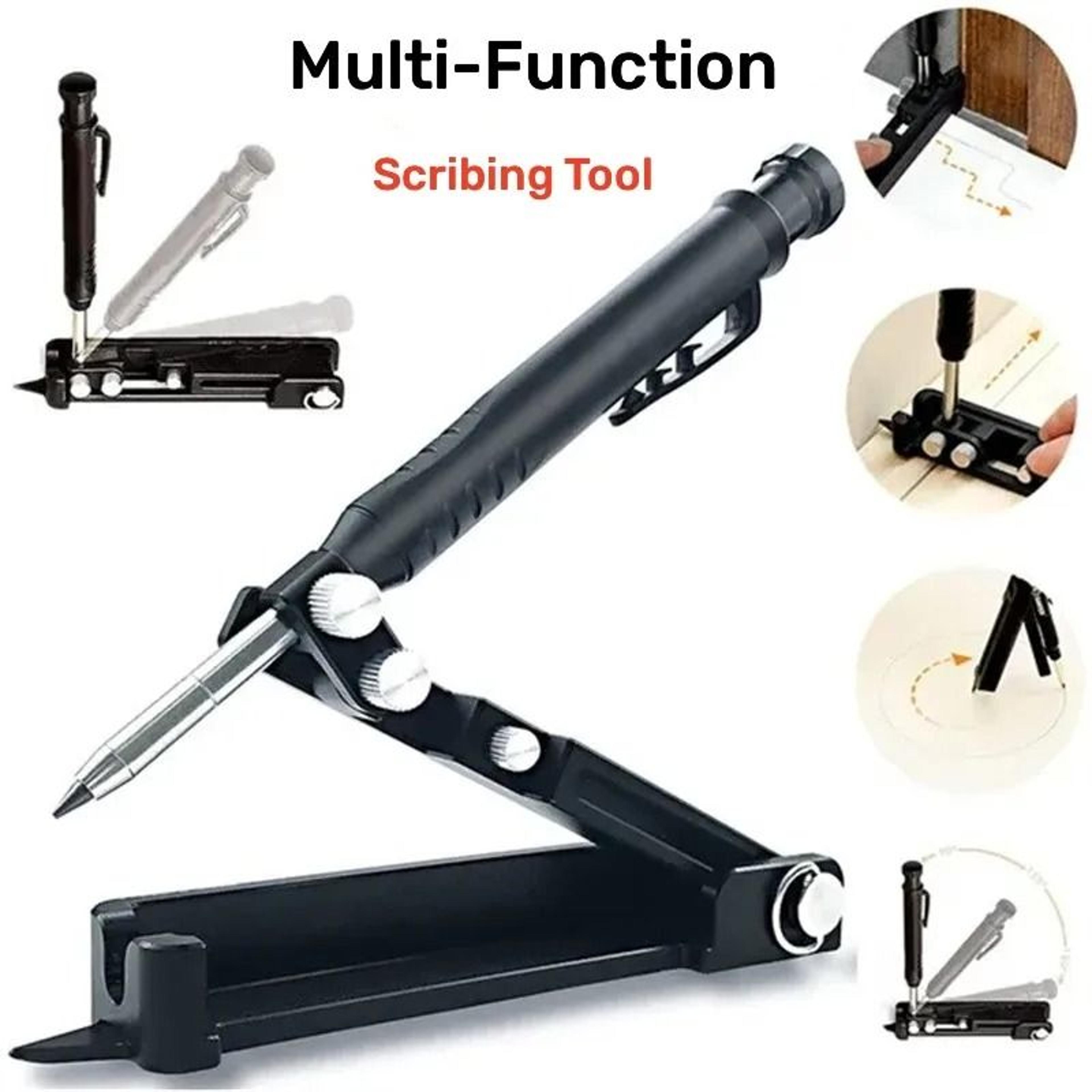 Multifunction Woodworking Scribing Tool With Deep Hole Pencil 1