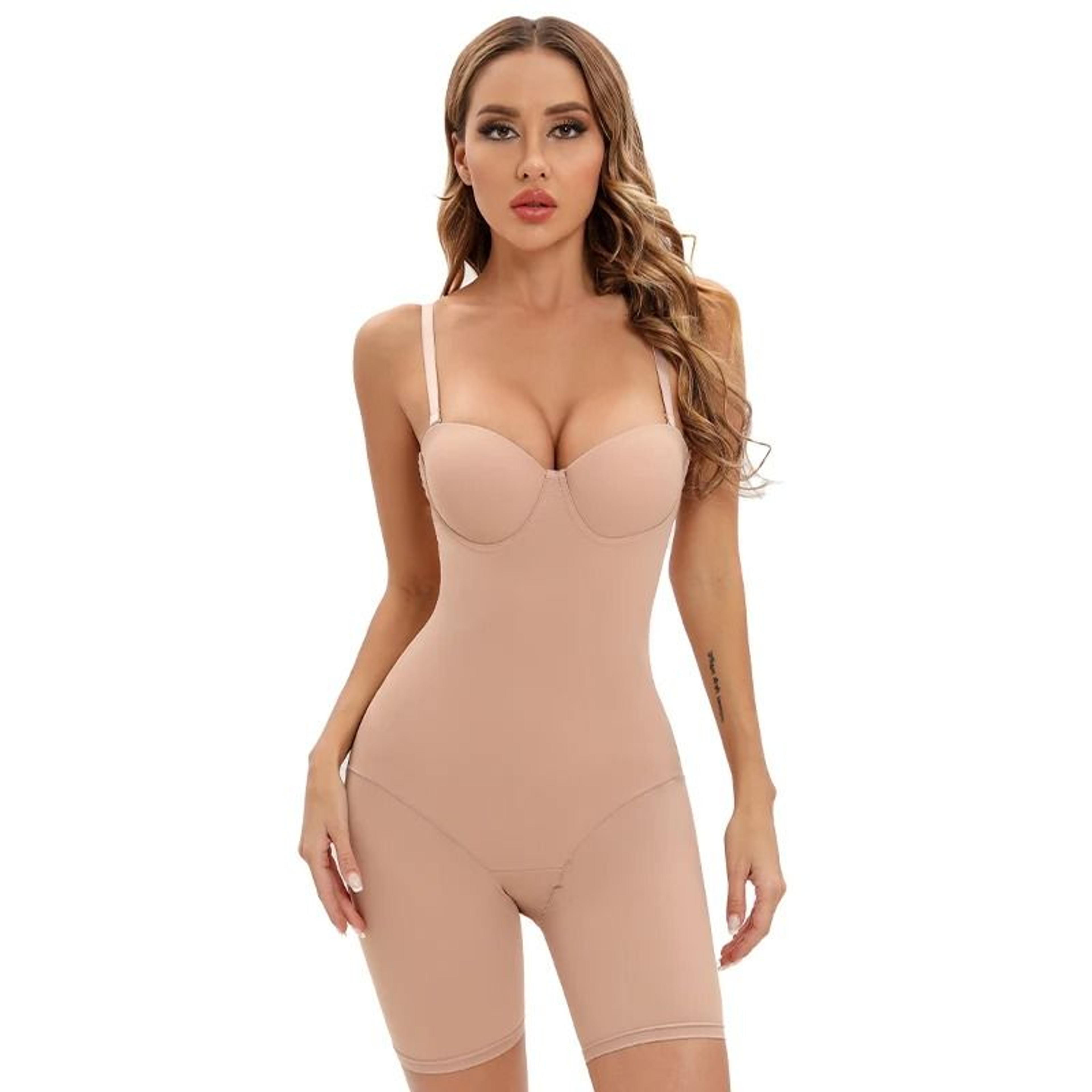 Womens Body Shaper Bodysuit Underwire Support Slim Fit Shapewear Romper 0