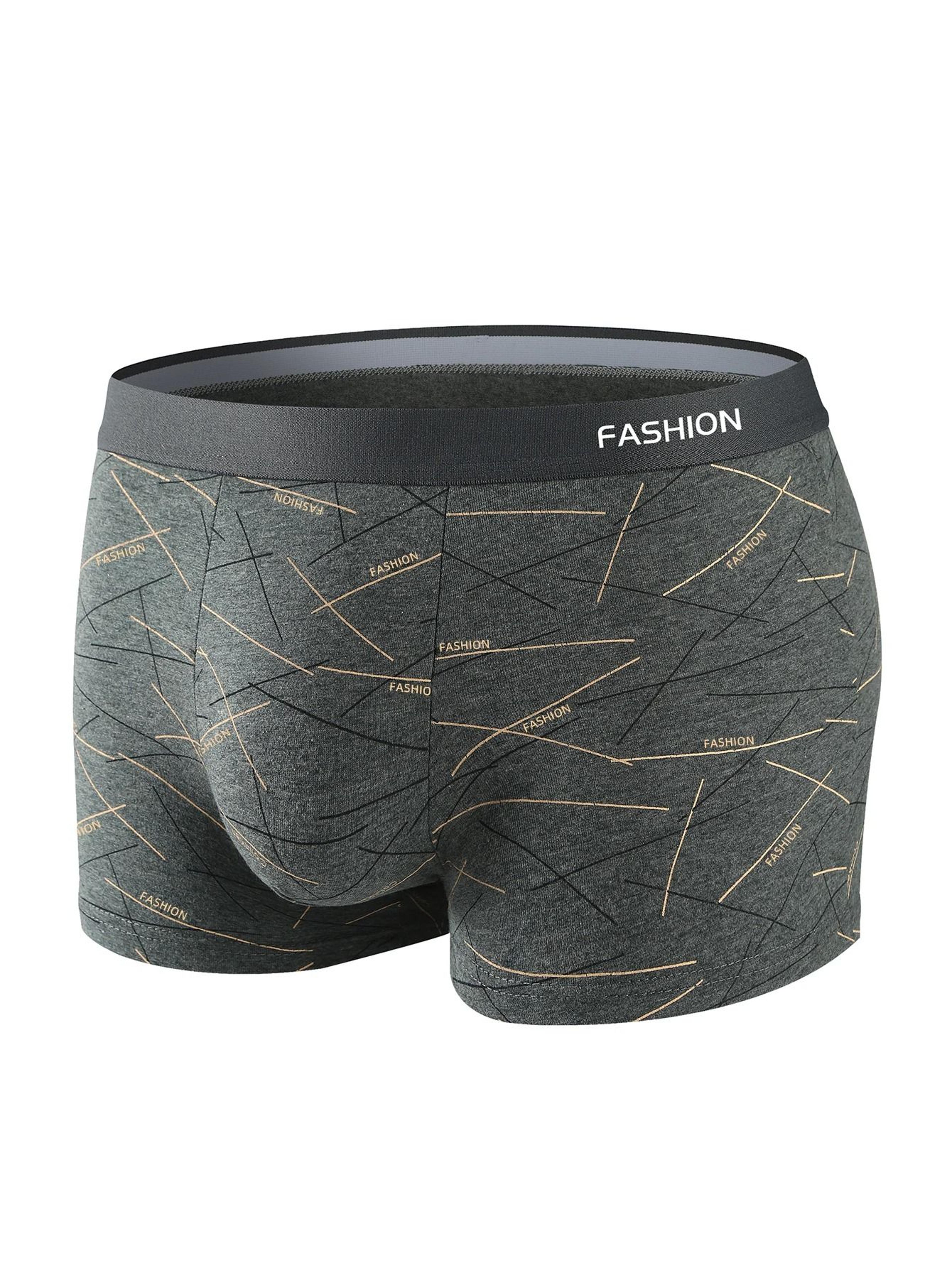 Mens Breathable Boxer Briefs 4 Piece Set 3
