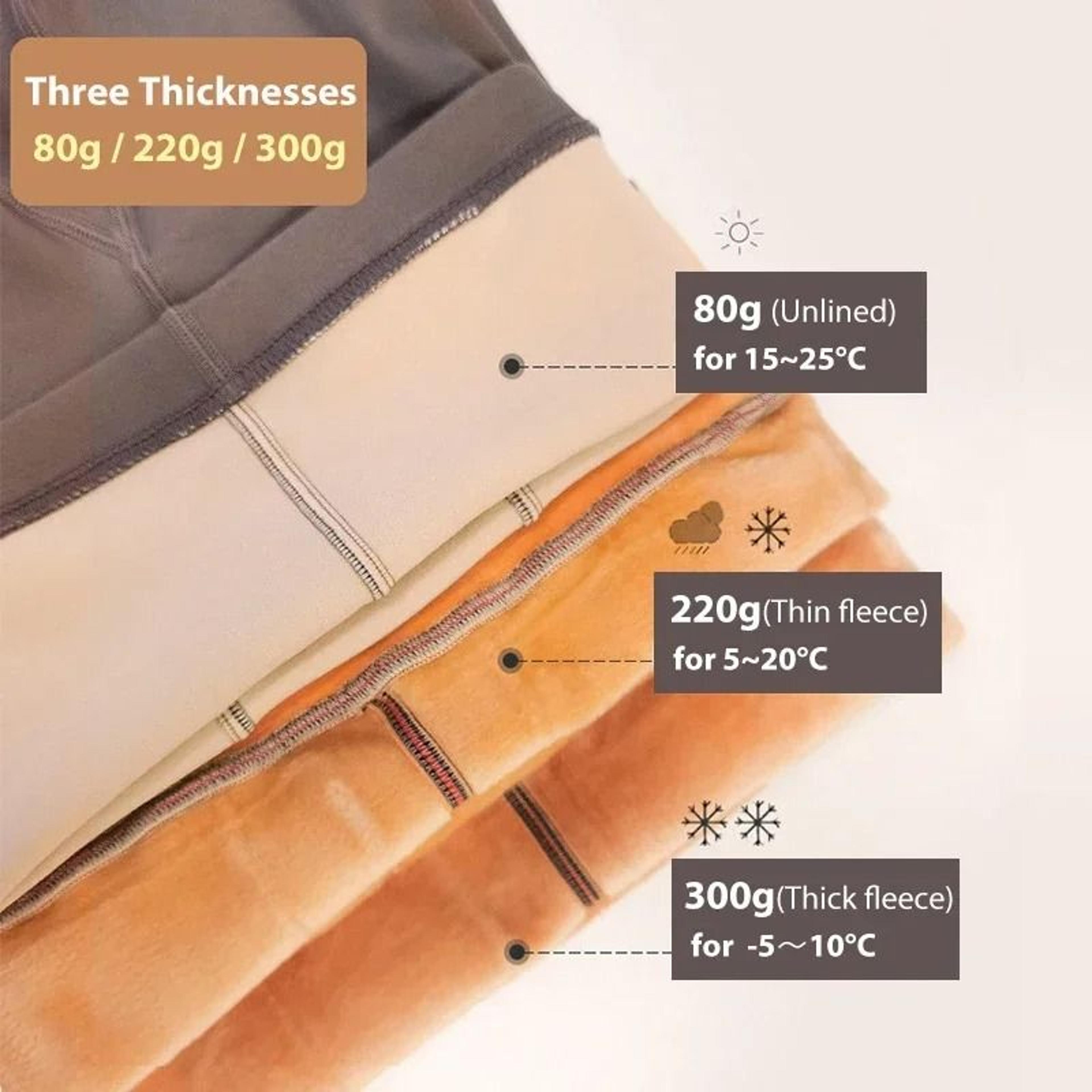 Thermal Fleece Lined Translucent Leggings For Women 4