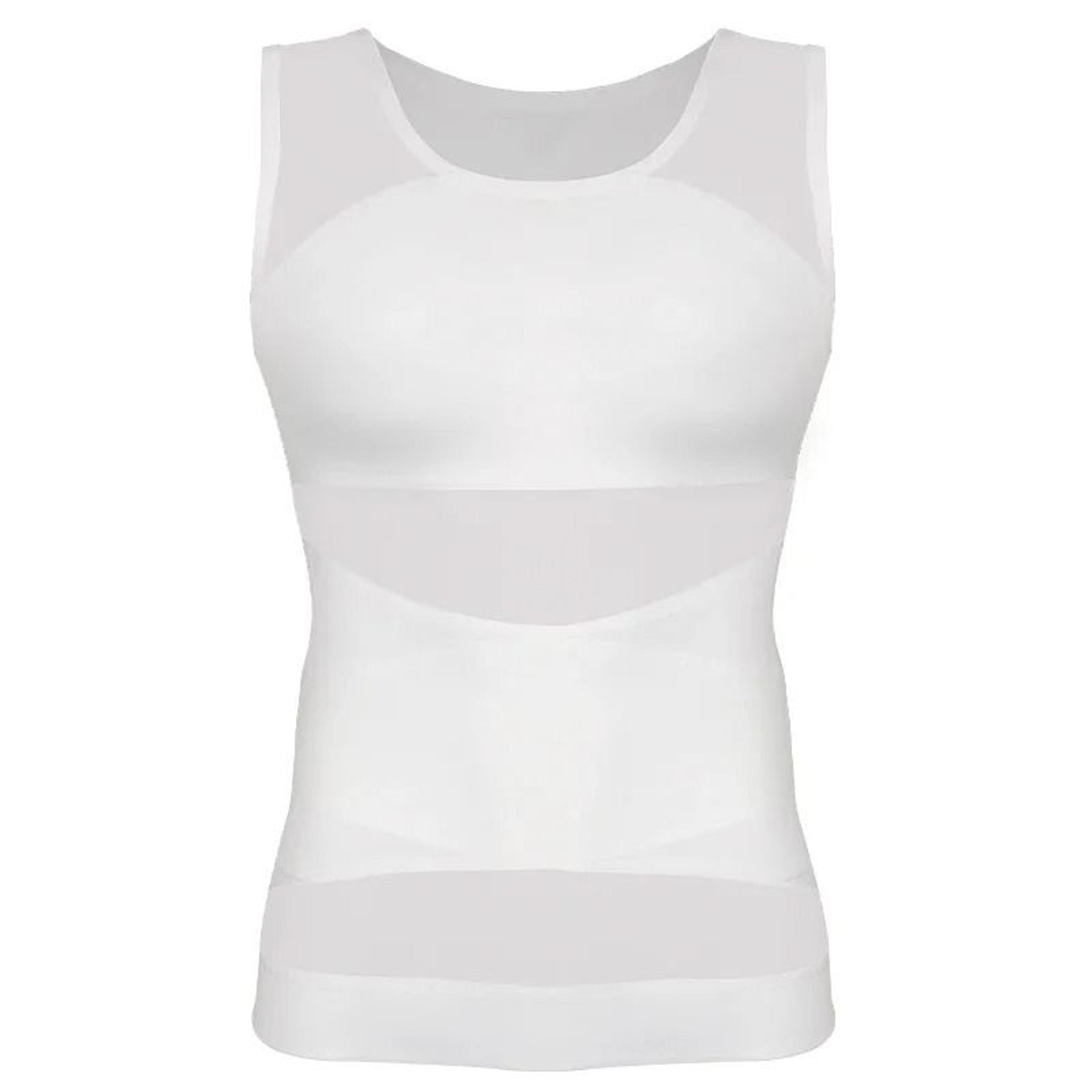 Mens Compression Slimming Body Shaper Vest 5