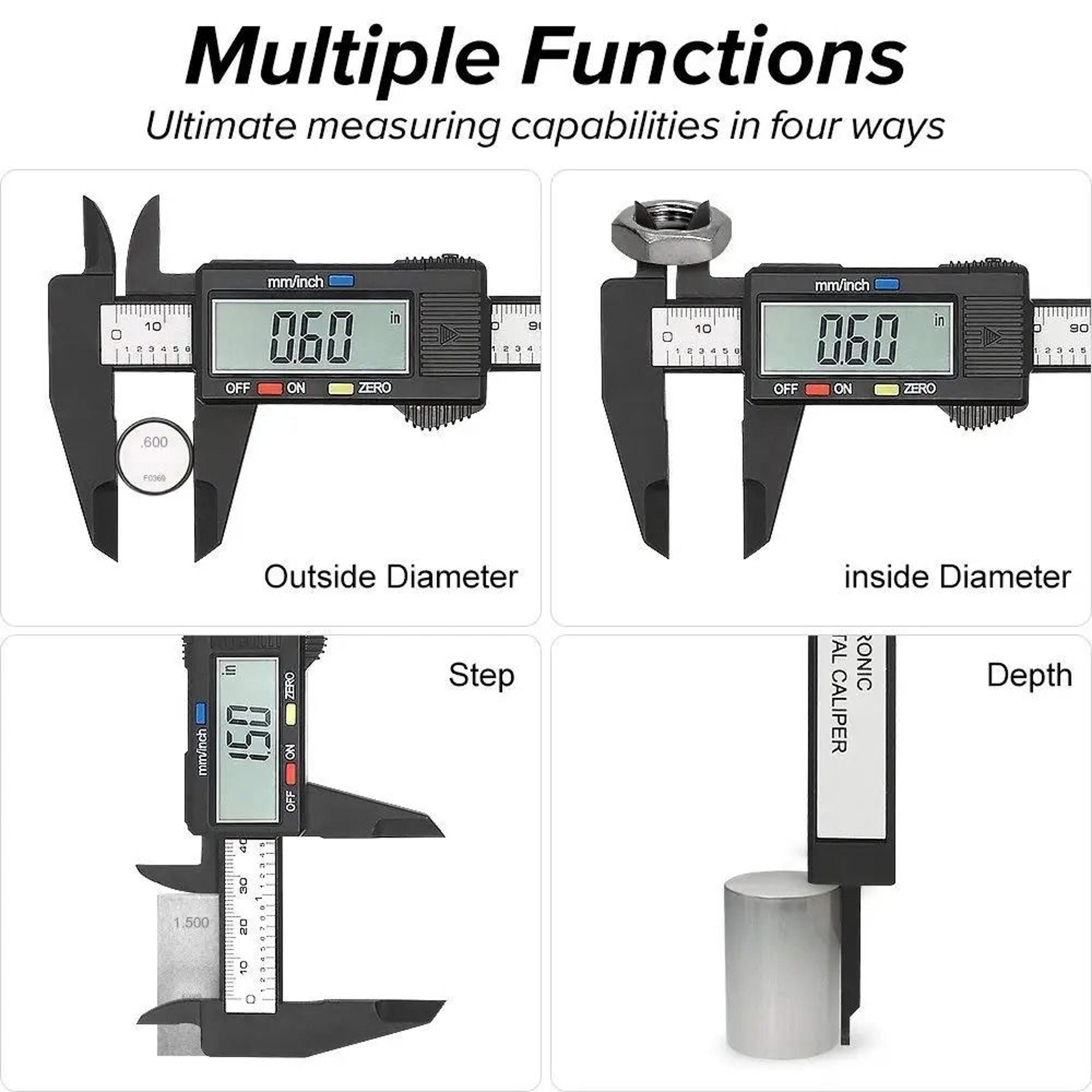 Digital Electronic Caliper Measuring Tool 100 Mm And 150 Mm 2