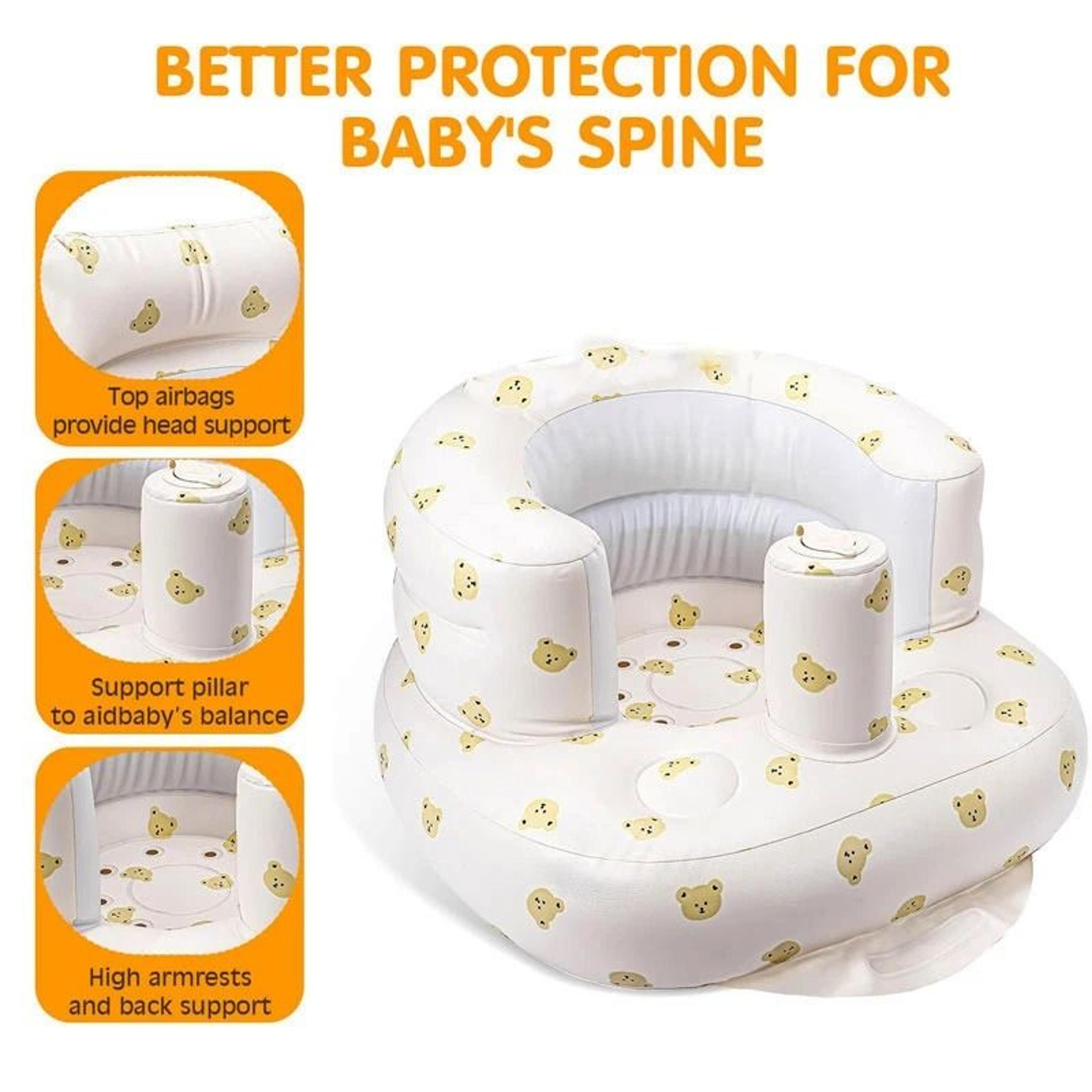 Inflatable Baby Sofa Support Seat 3