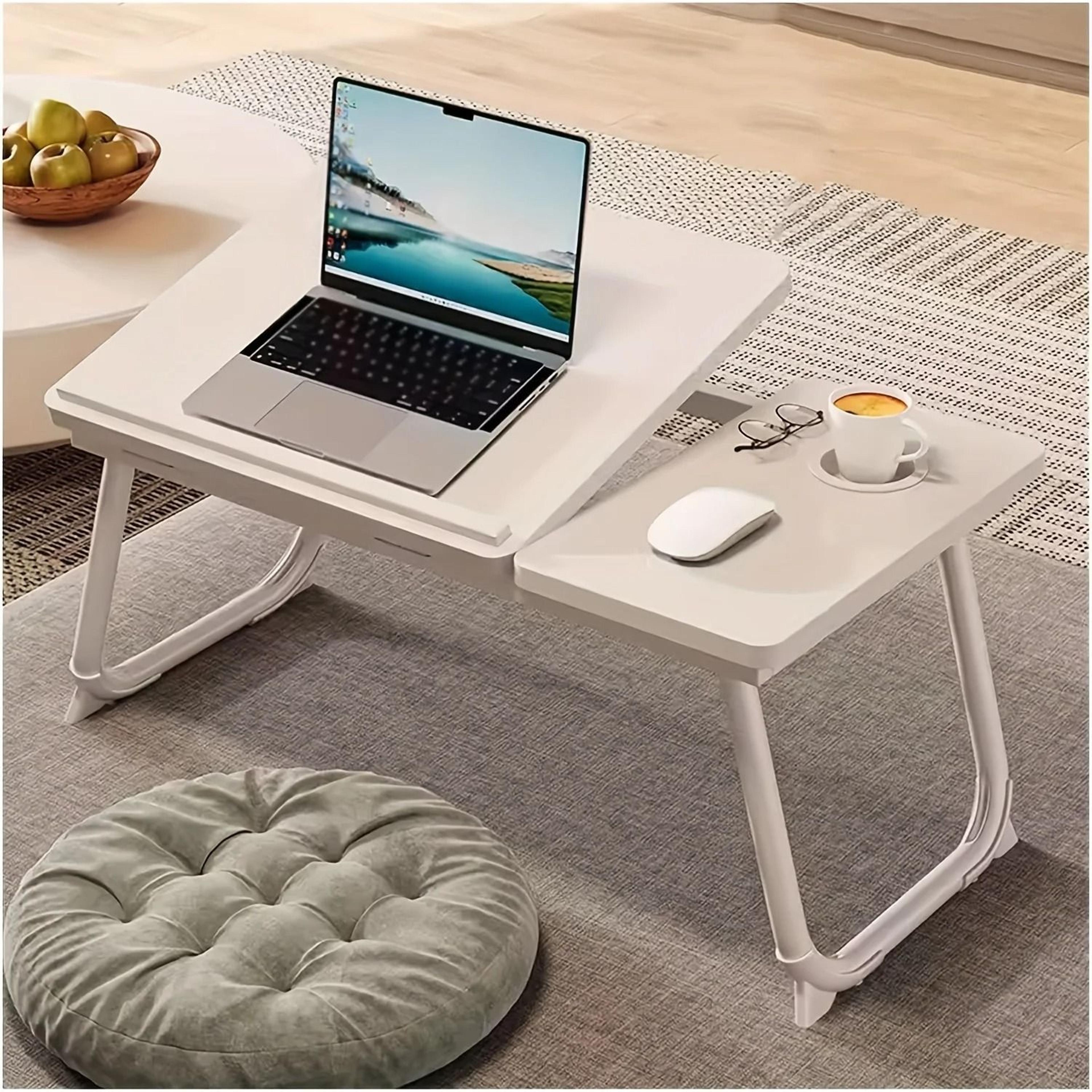 Foldable Laptop Bed Desk With Cup Holder 6