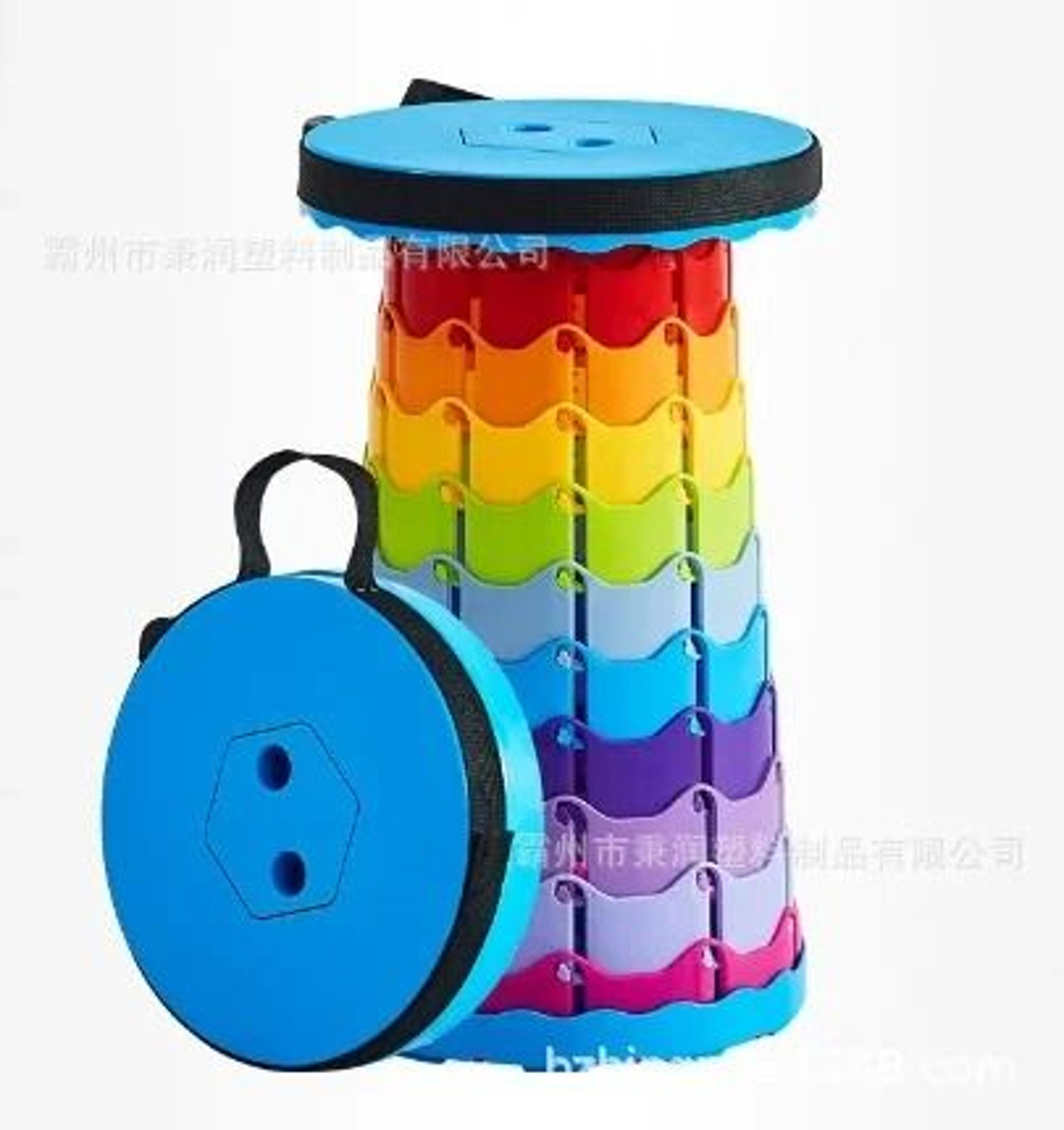 Portable Telescopic Folding Stool Adjustable Outdoor Seat 9