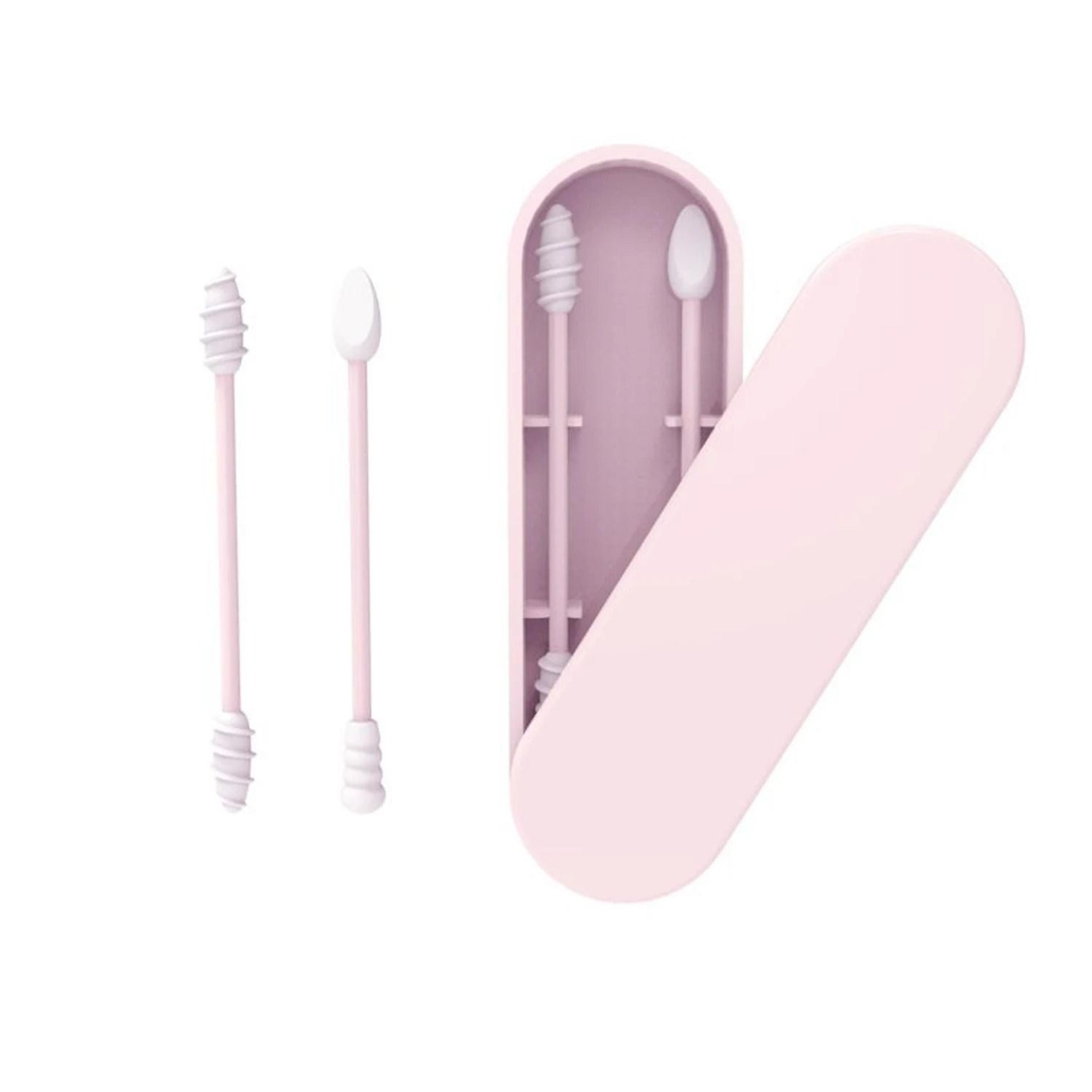 Reusable Silicone Ear Swabs With Travel Case Set Of 2 8