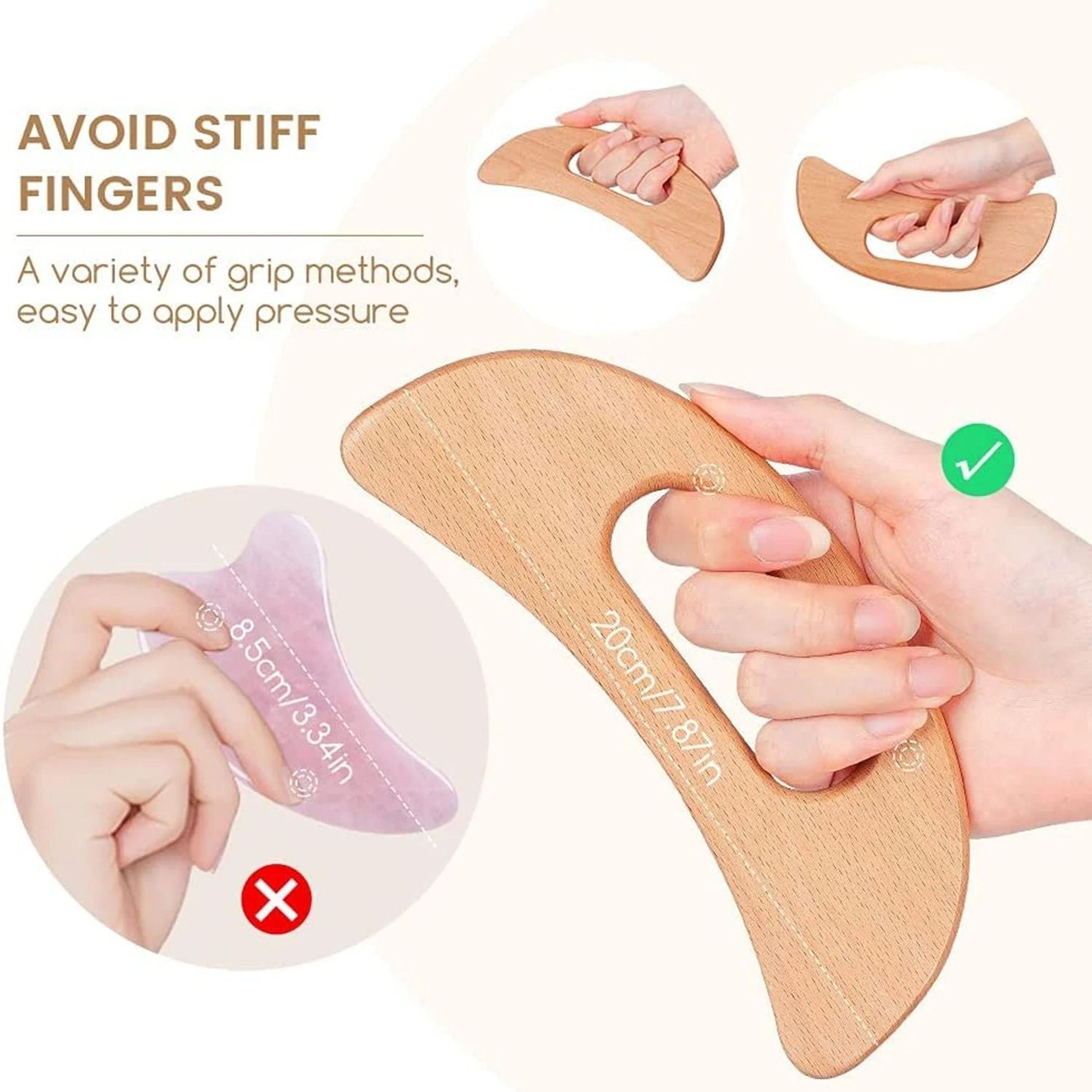 Wooden Body Gua Sha Massage Paddle 6