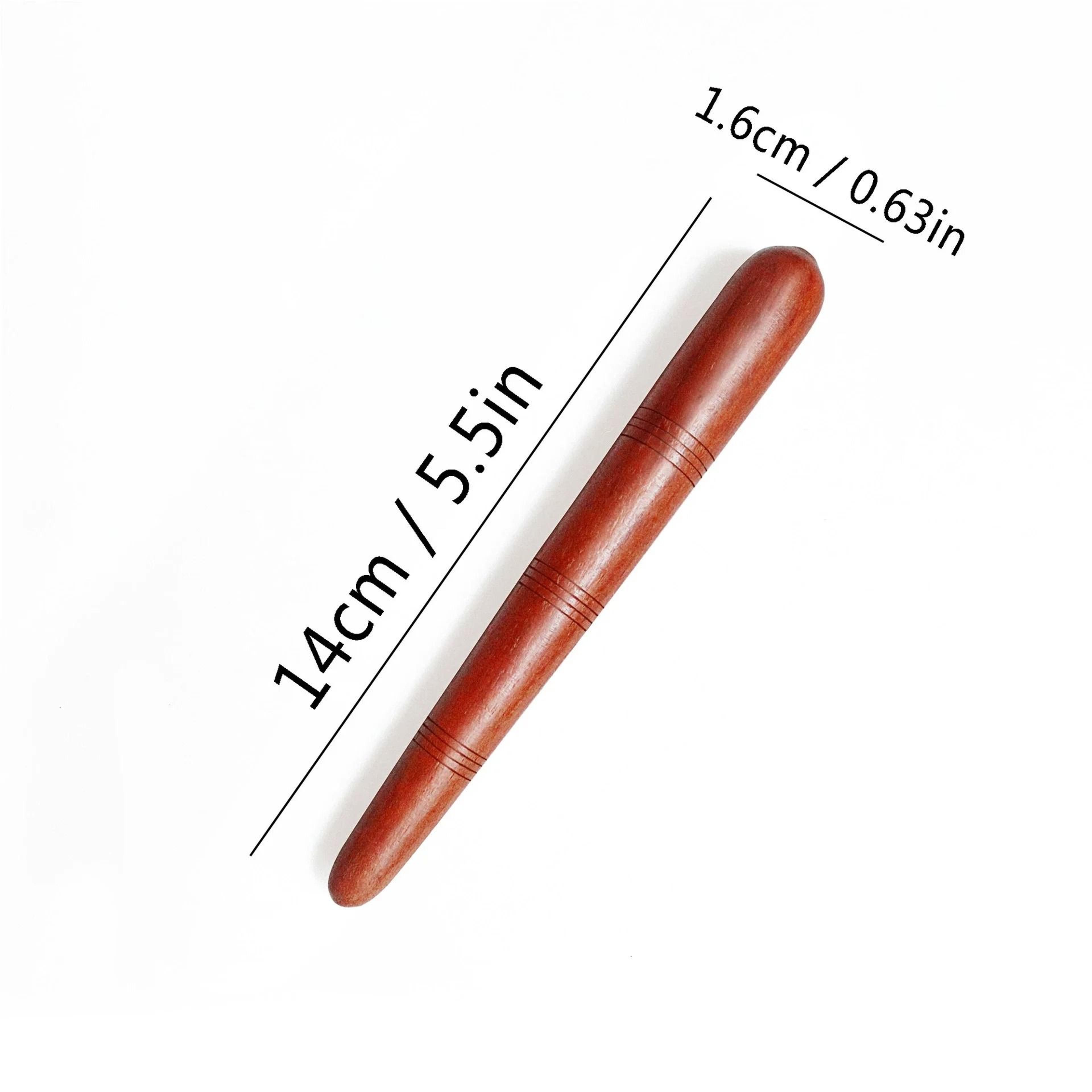 Wooden Foot Reflexology Massage Stick For Acupoint And Body Relaxation 7