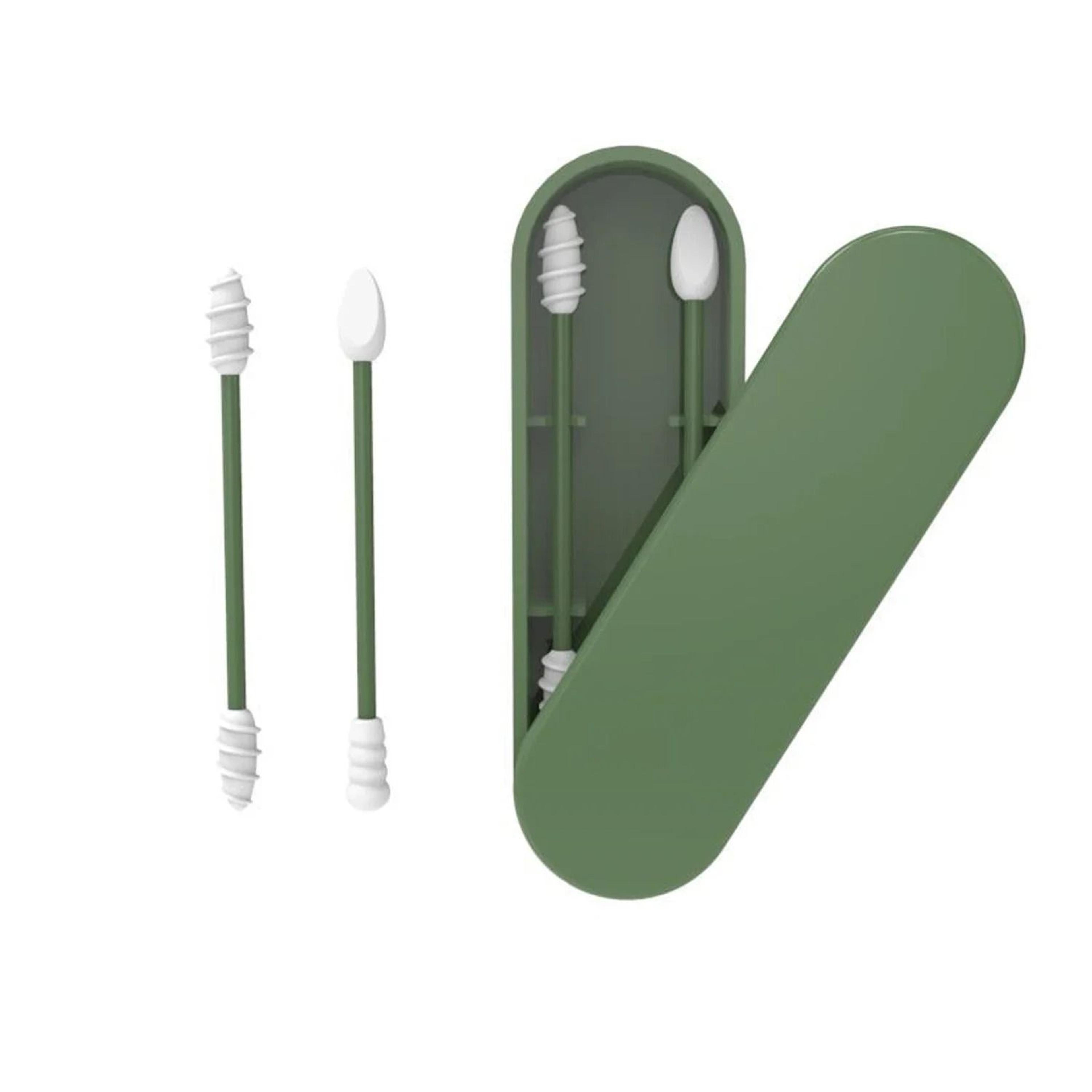 Reusable Silicone Ear Cleaning Swabs With Storage Case 7