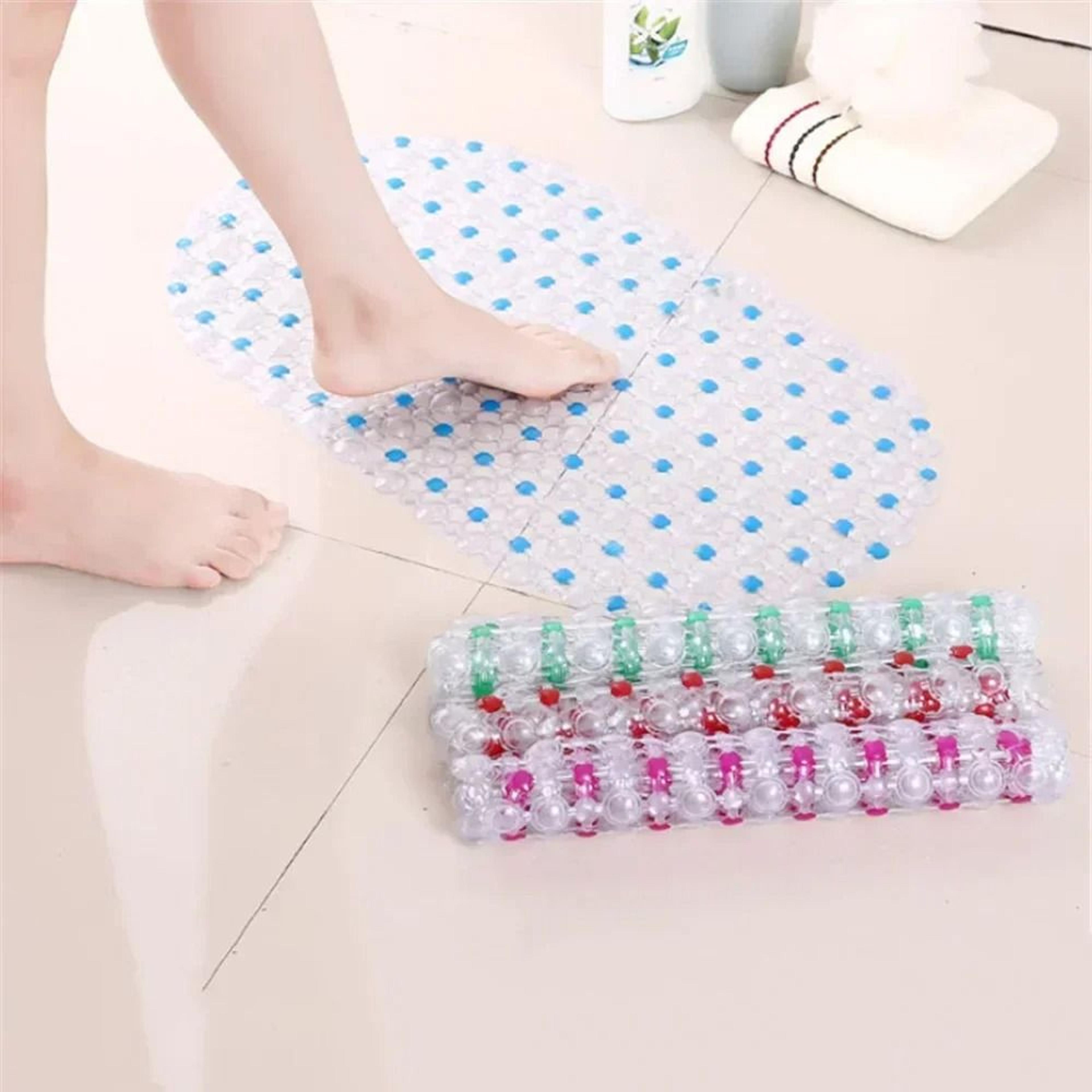 Non Slip Bathroom Bathtub Mat With Massage Suction Cups 1