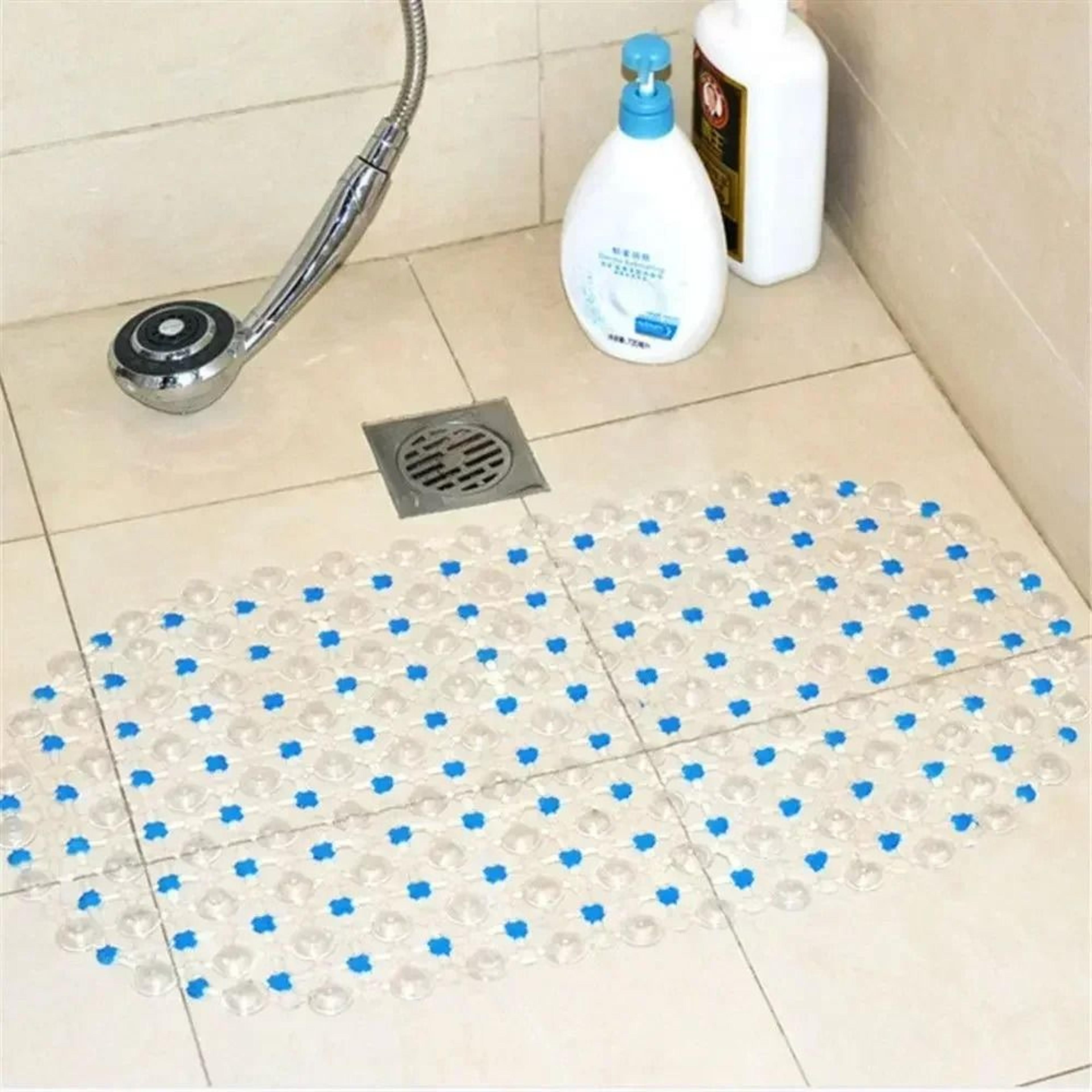 Non Slip Bathroom Bathtub Mat With Massage Suction Cups 2