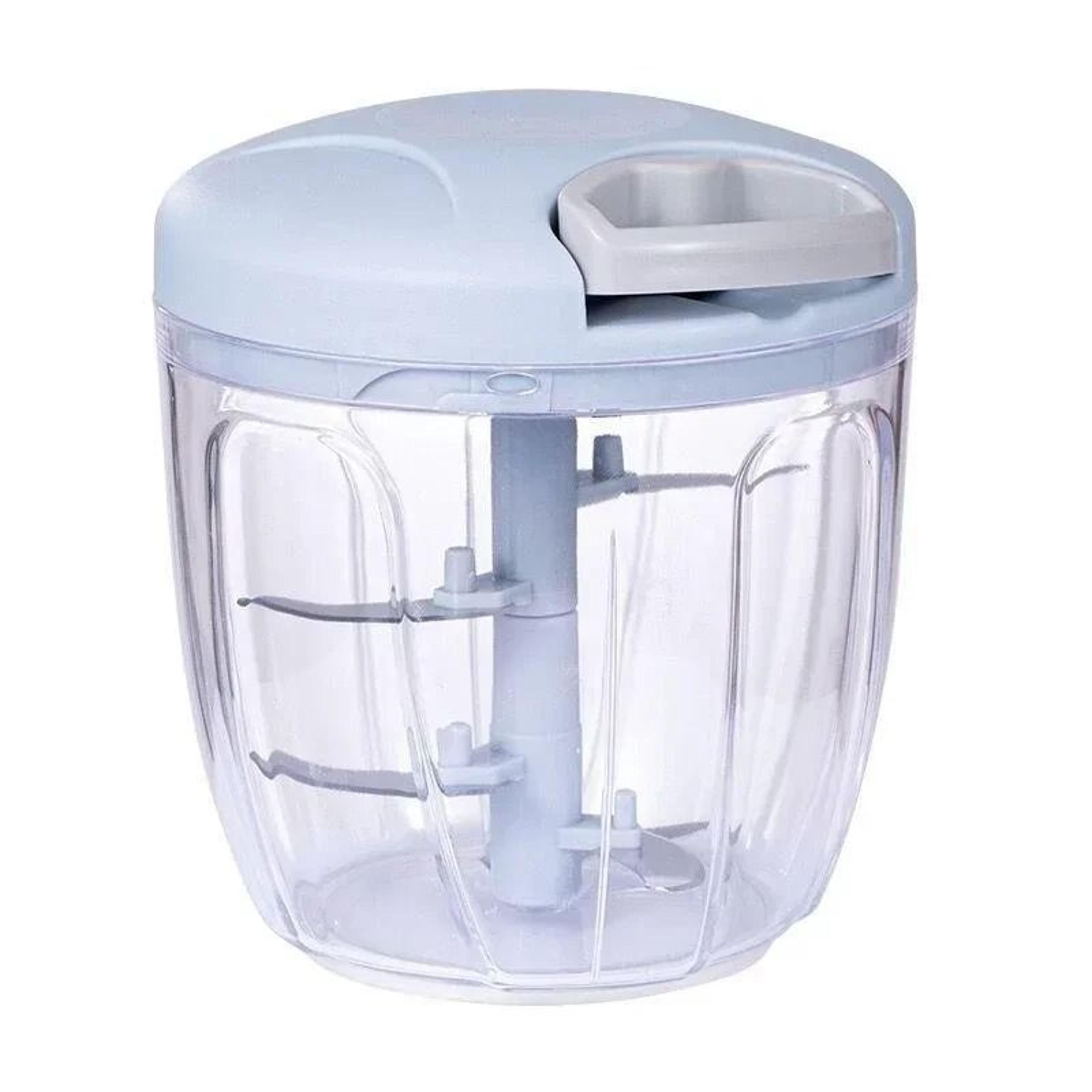 Manual Meat Mincer And Garlic Chopper With Rotating Blade 10