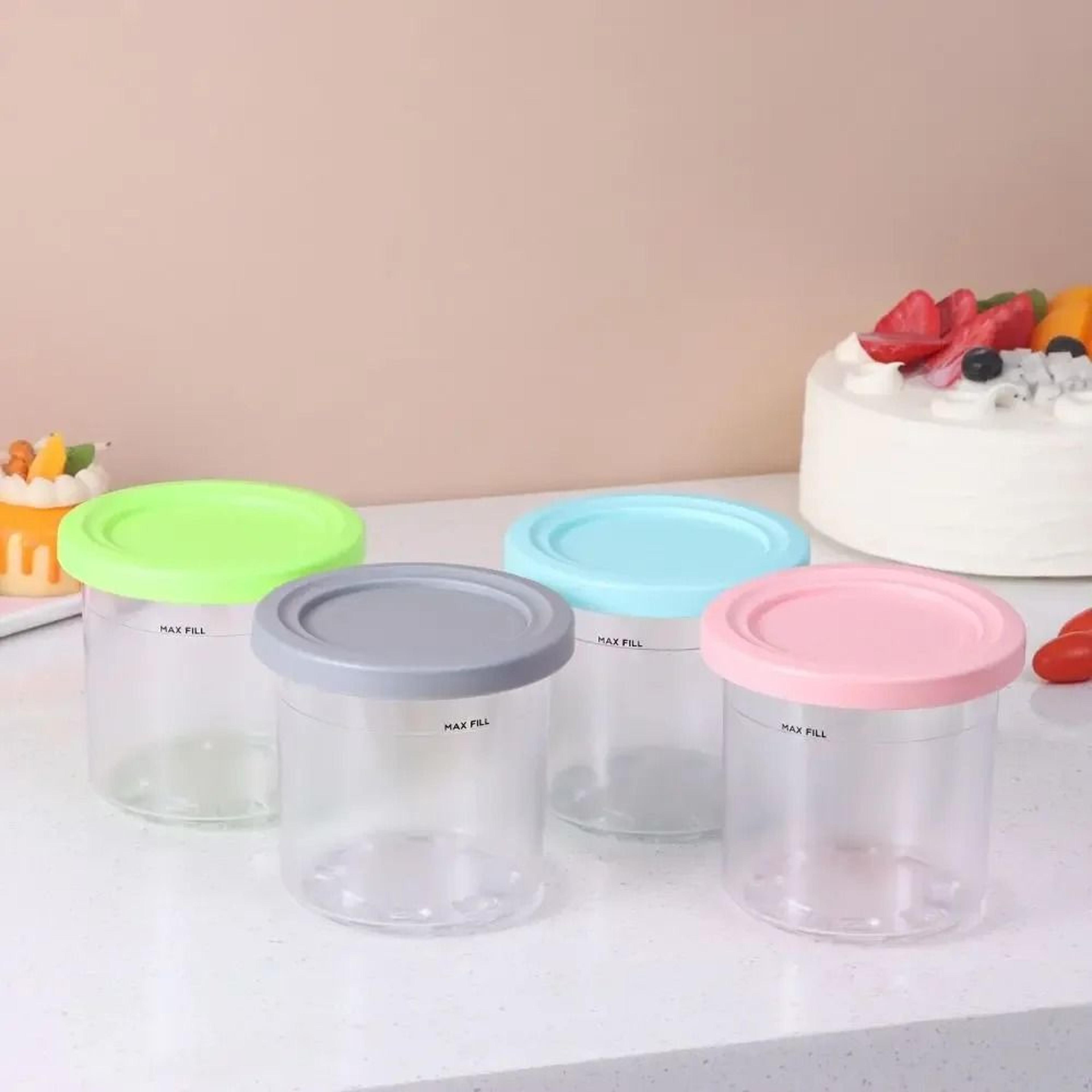 Reusable Ice Cream Pint Container With Sealing Lid 3