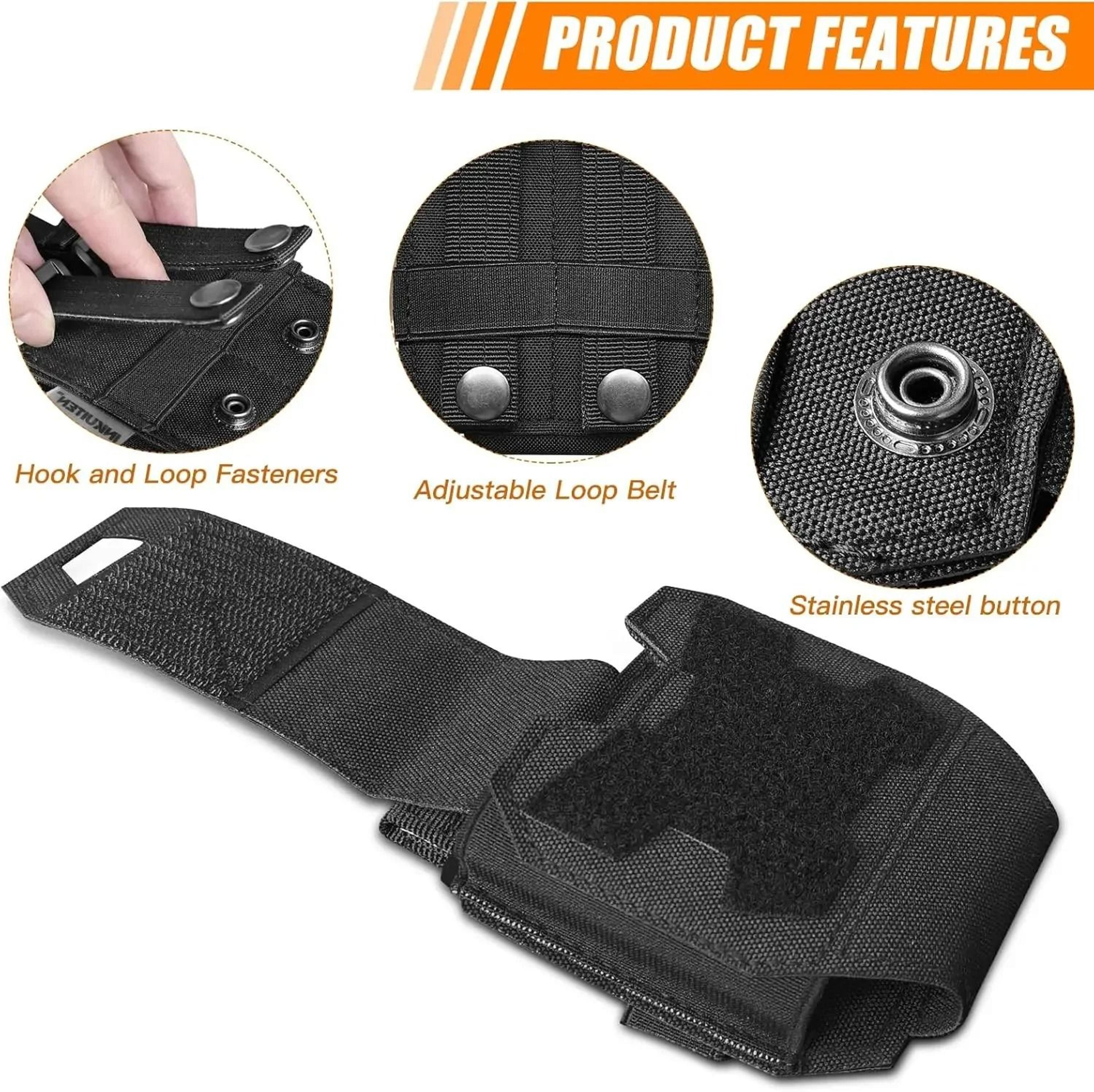 Universal Handcuff Waist Pouch With Quick Release Closure 2