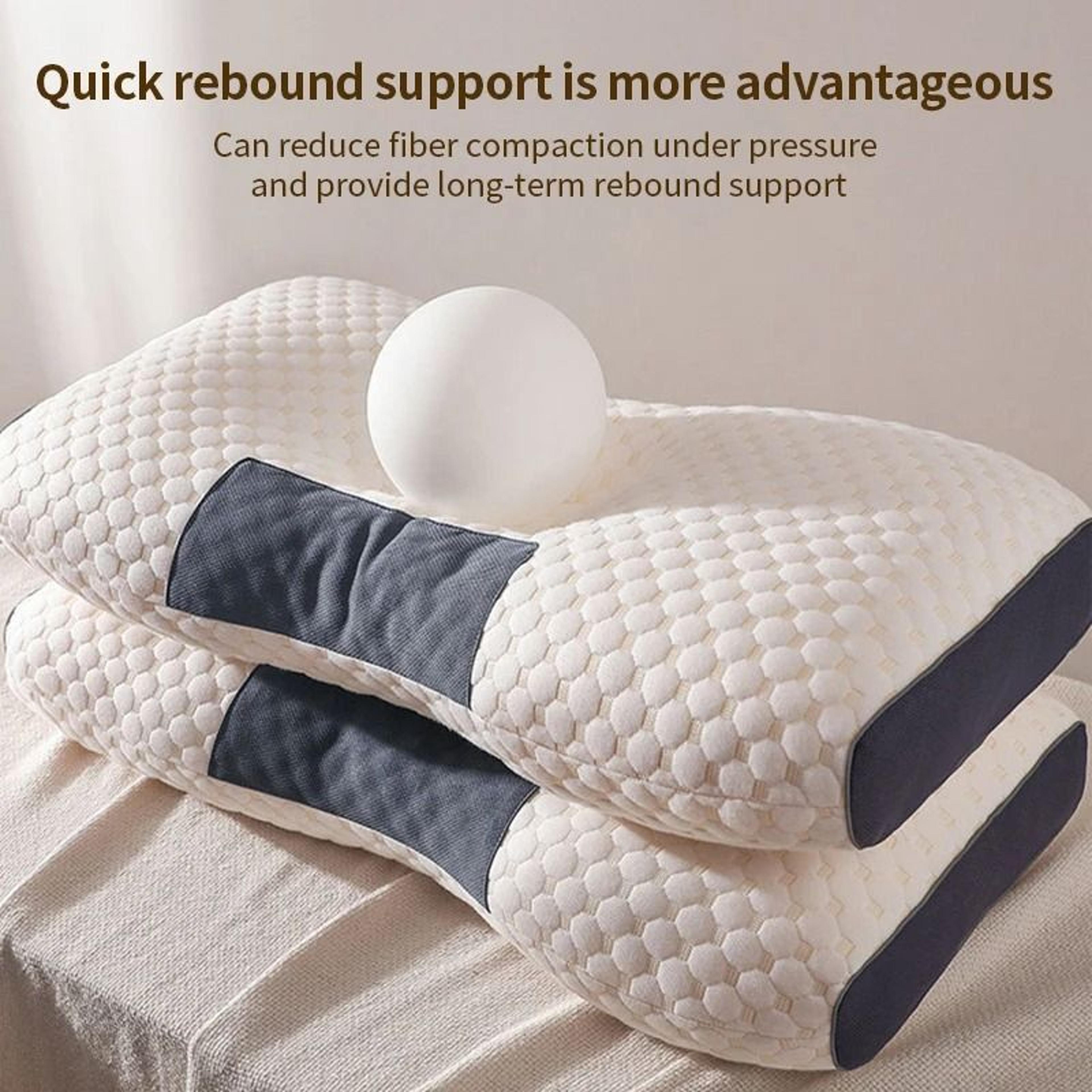 Cervical Support Neck Pillow For Comfortable Sleep 2