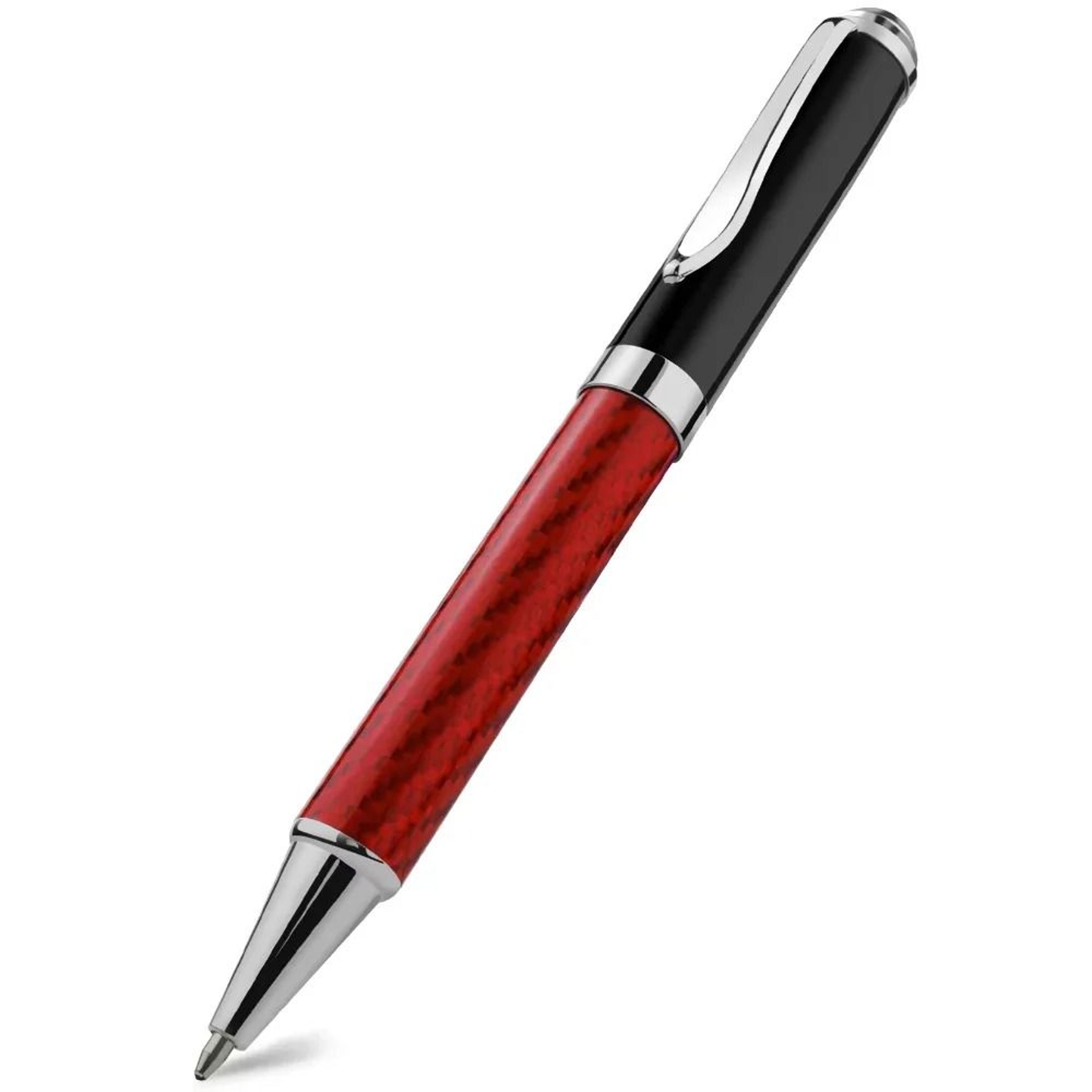 Carbon Fiber Signature Gel Pen With 05mm Fine Point 10