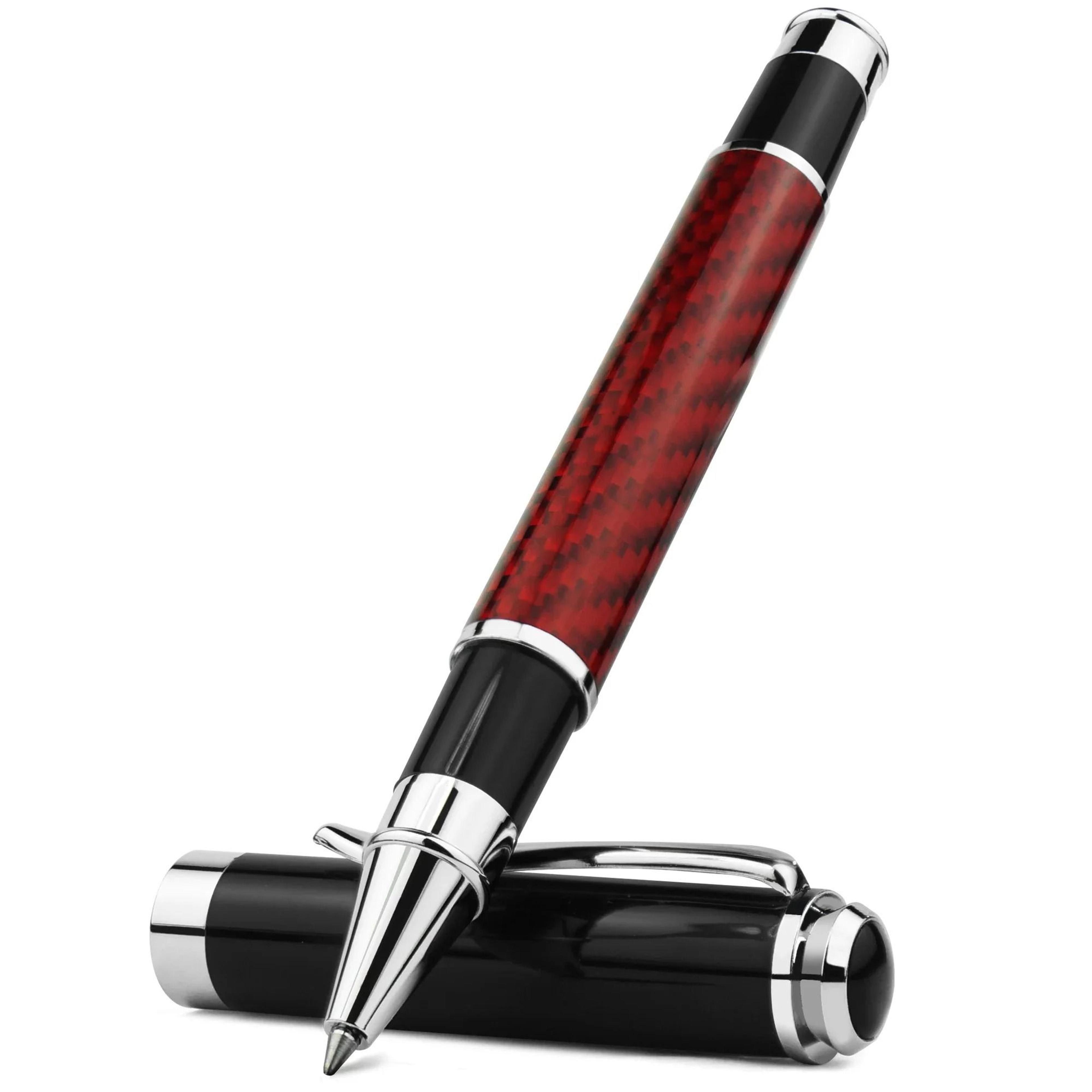 Carbon Fiber Signature Gel Pen With 05mm Fine Point 8