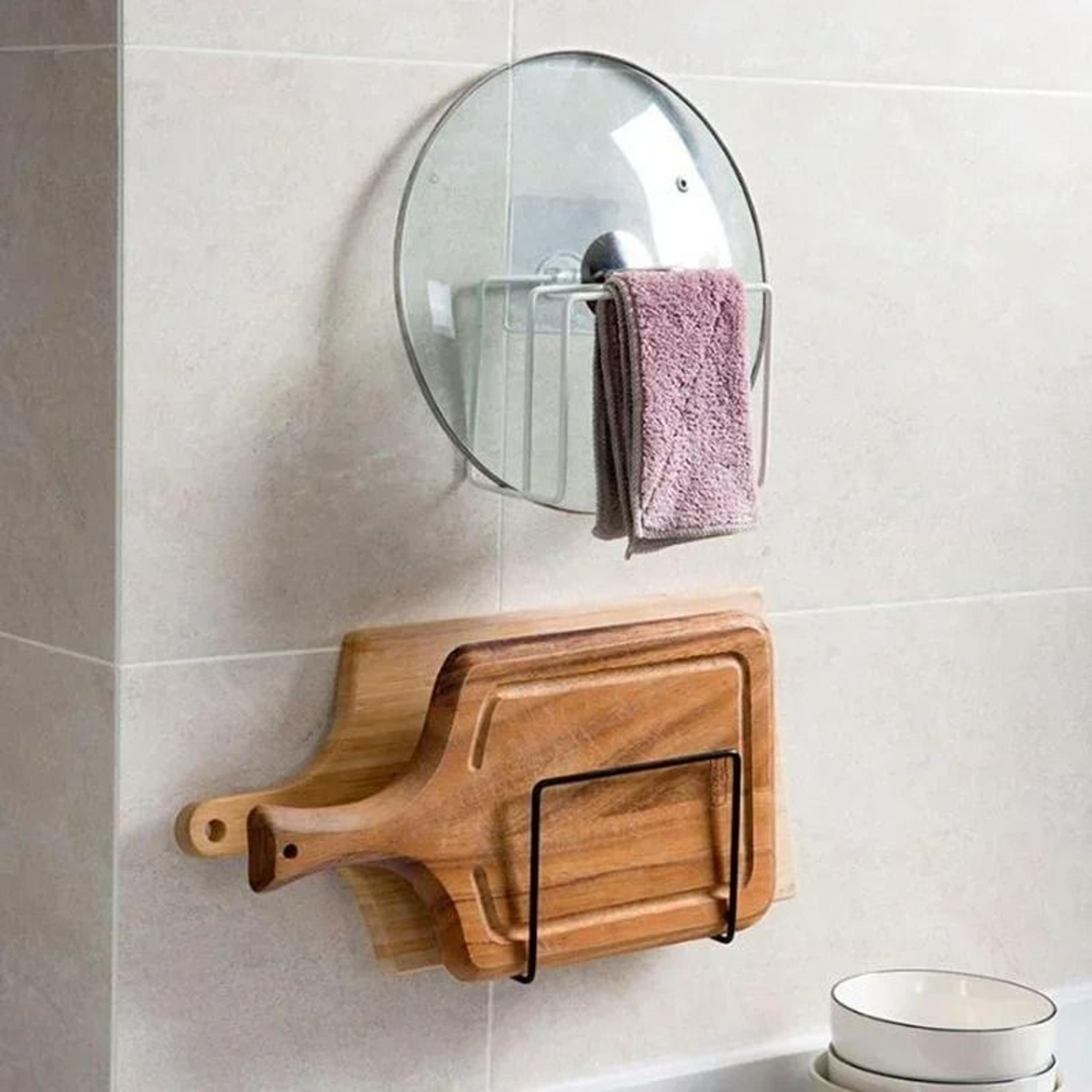 MultiLayer Cutting Board And Pot Lid Organizer Rack 4