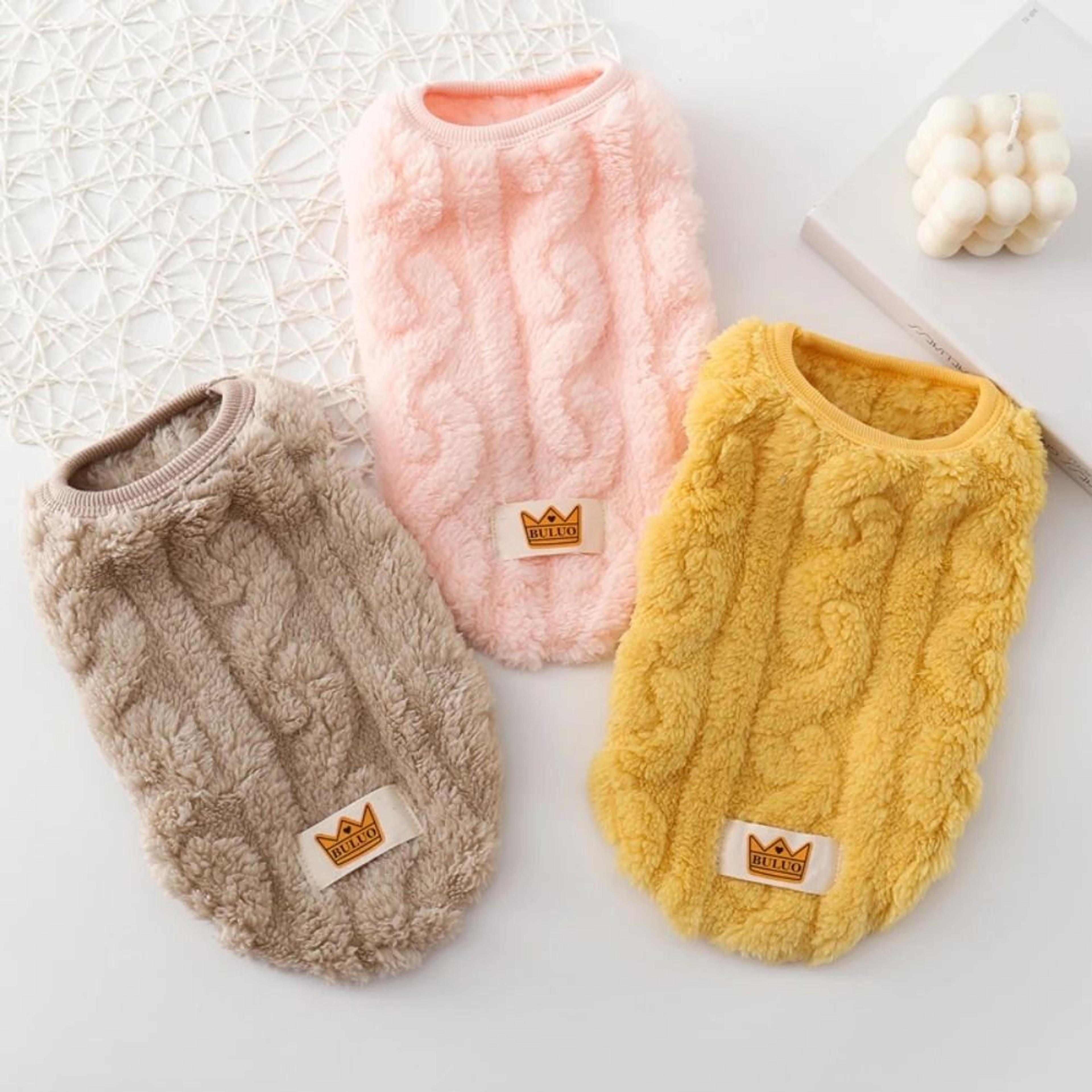 Double Sided Fleece Pet Sweater For Small And Medium Dogs And Cats 2