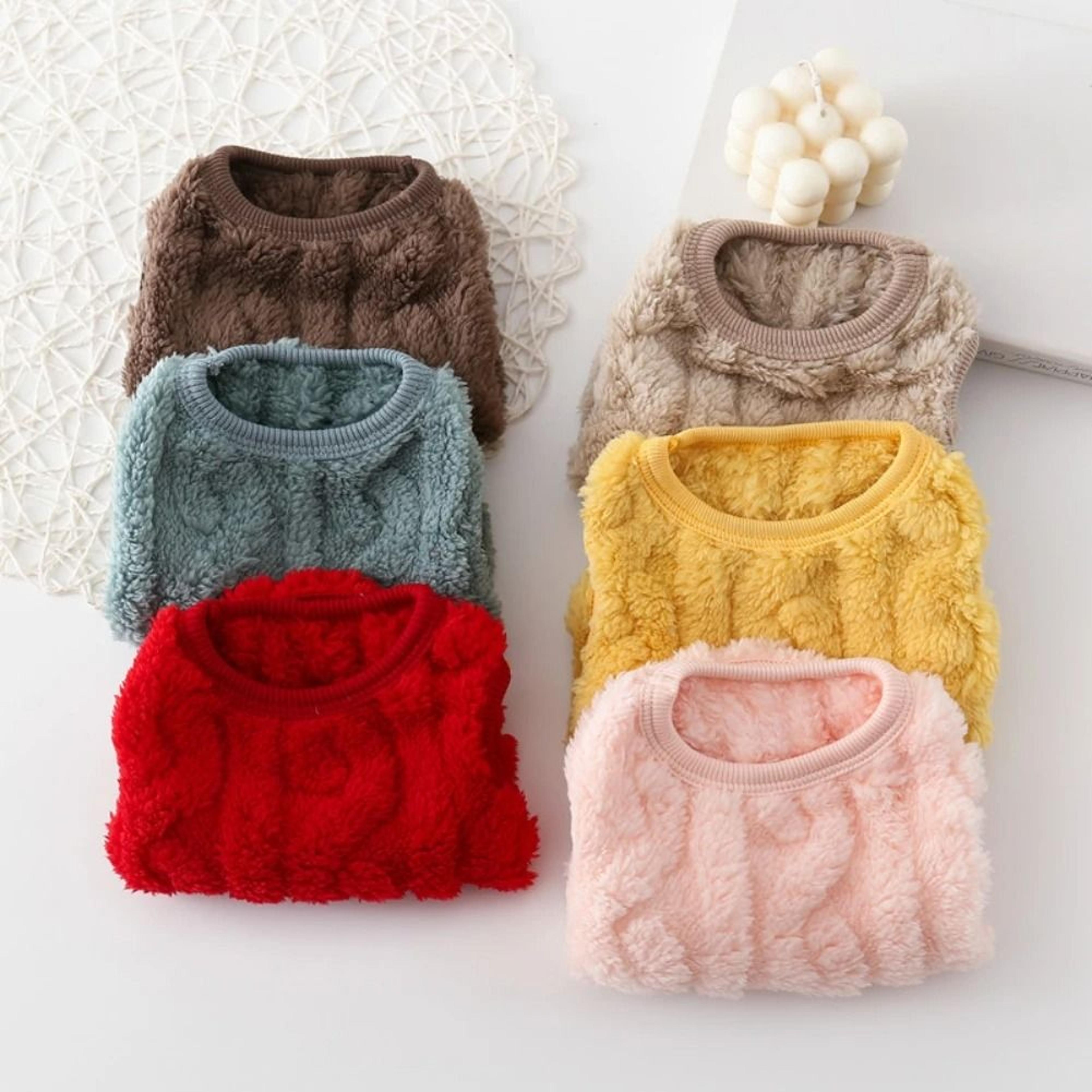 Double Sided Fleece Pet Sweater For Small And Medium Dogs And Cats 5
