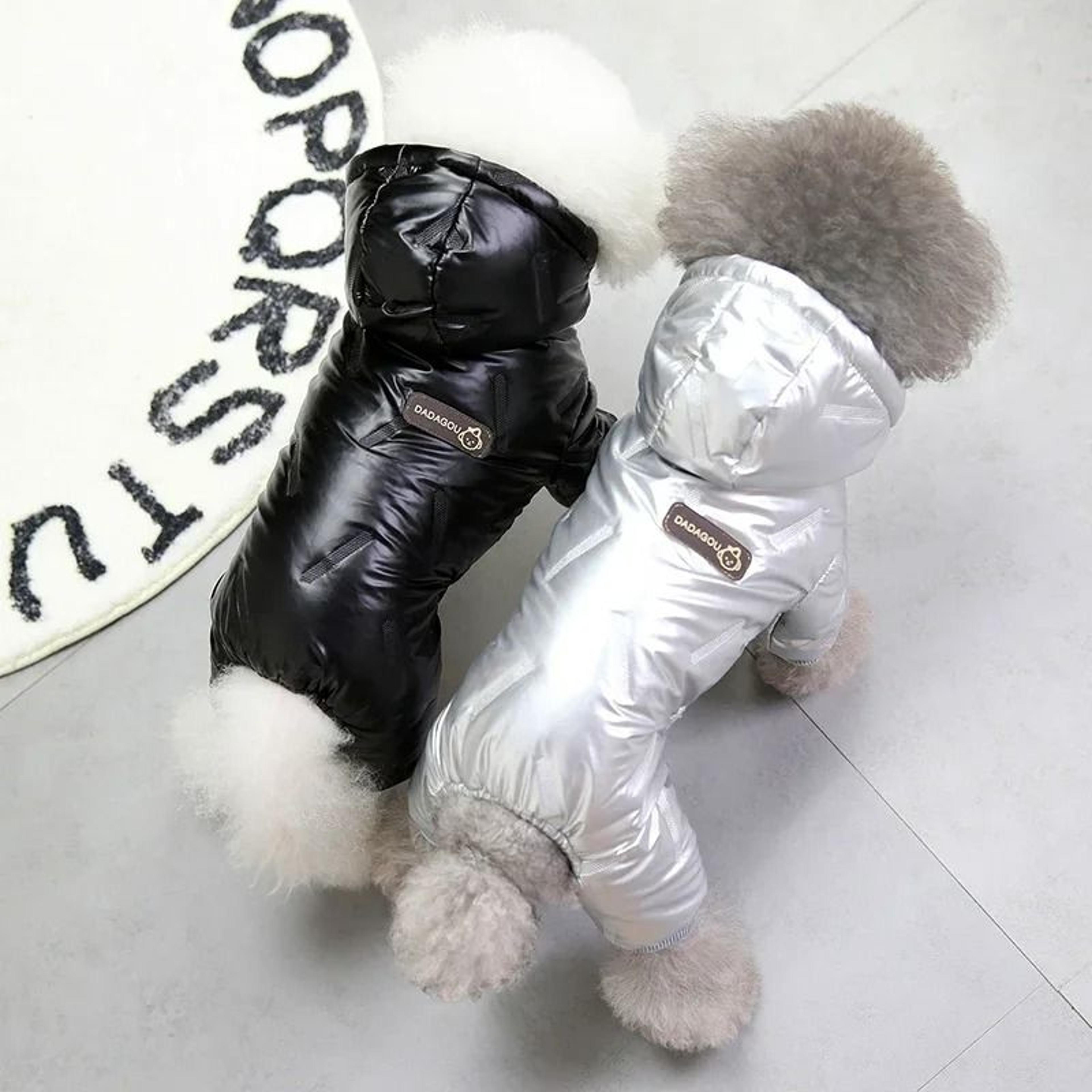 Waterproof Dog Winter Overall Jacket For Cold Weather Walks 1