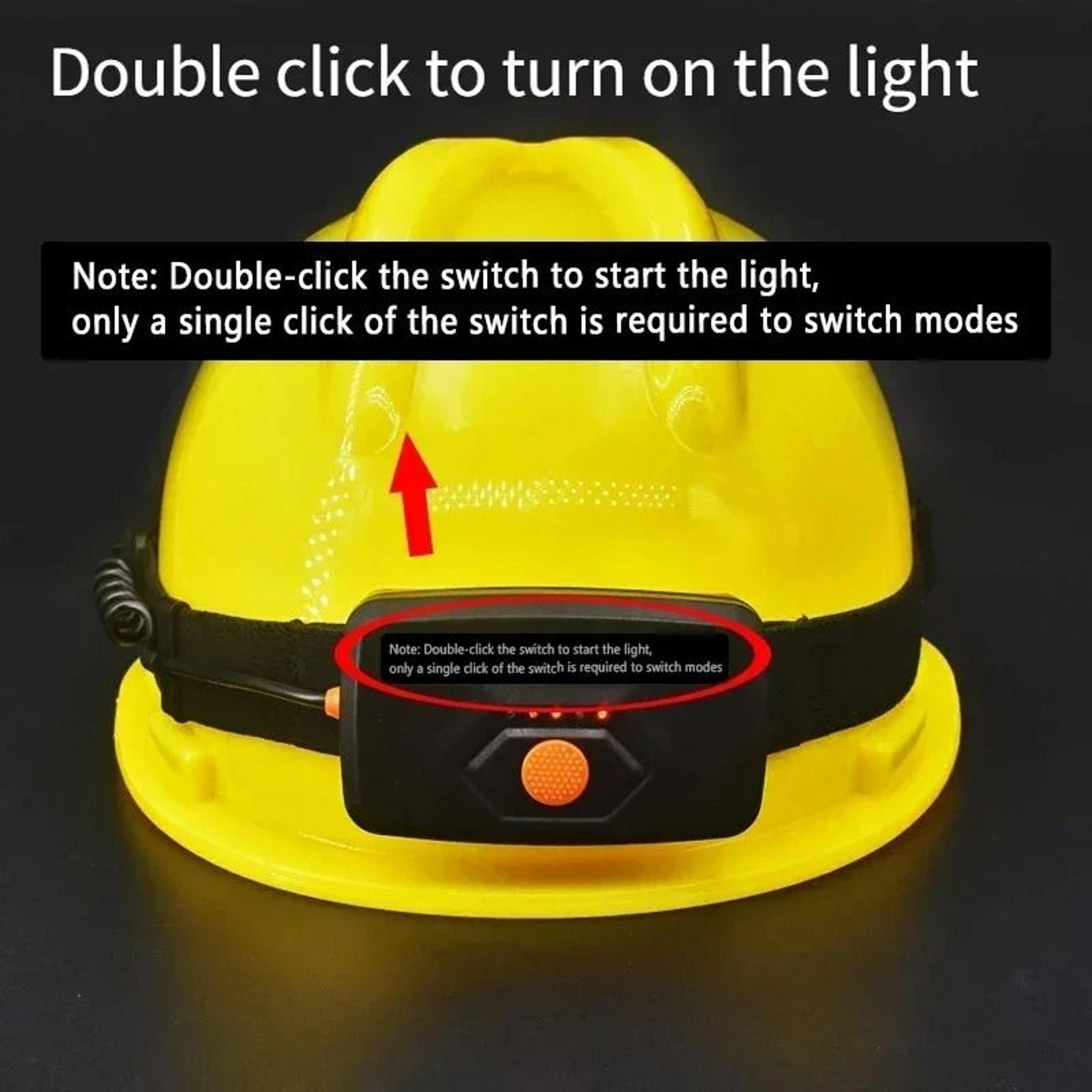 High Power COB LED Headlamp With Rechargeable Battery For Outdoor Use 4