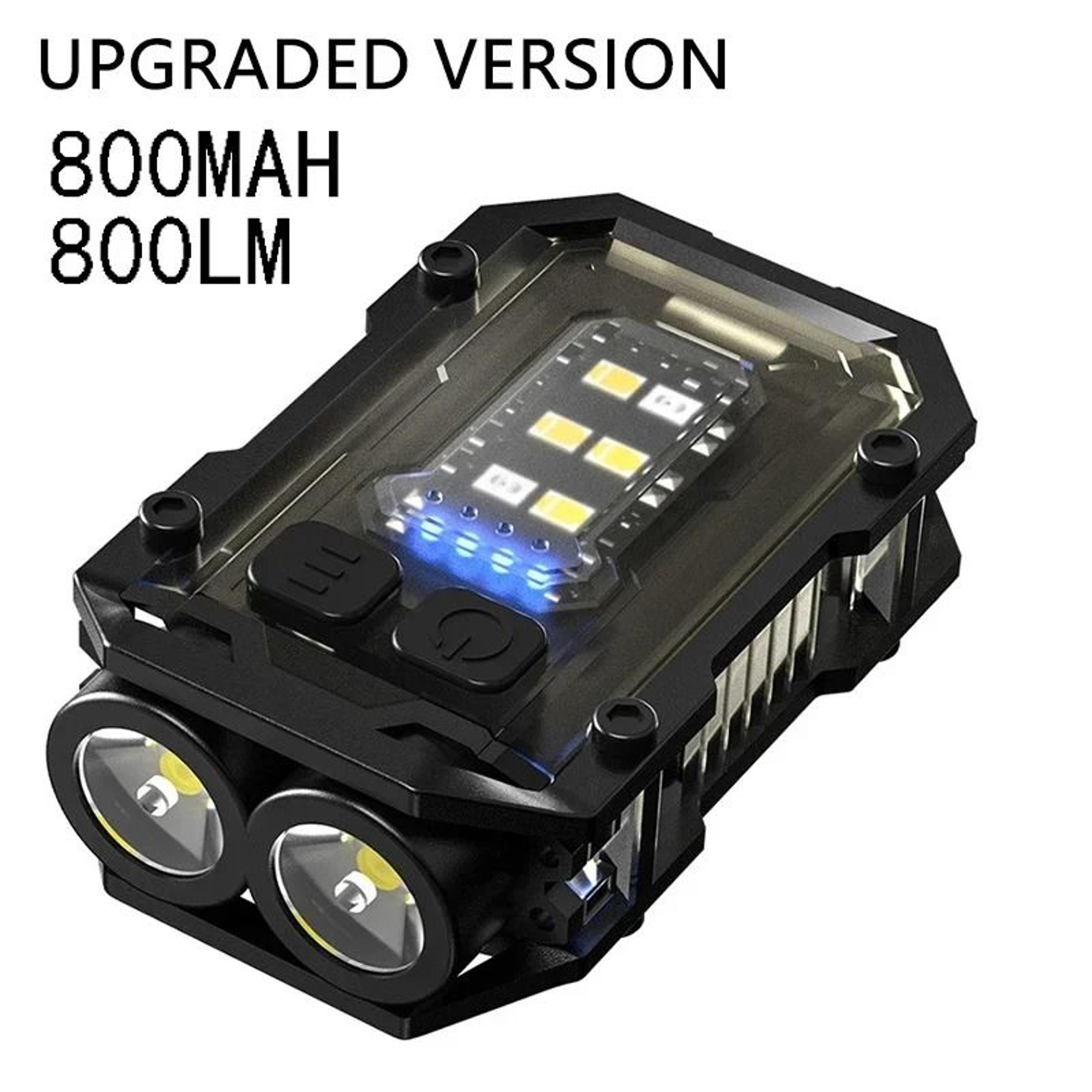 Rechargeable Mini COB LED Keychain Flashlight With Magnetic Base 7