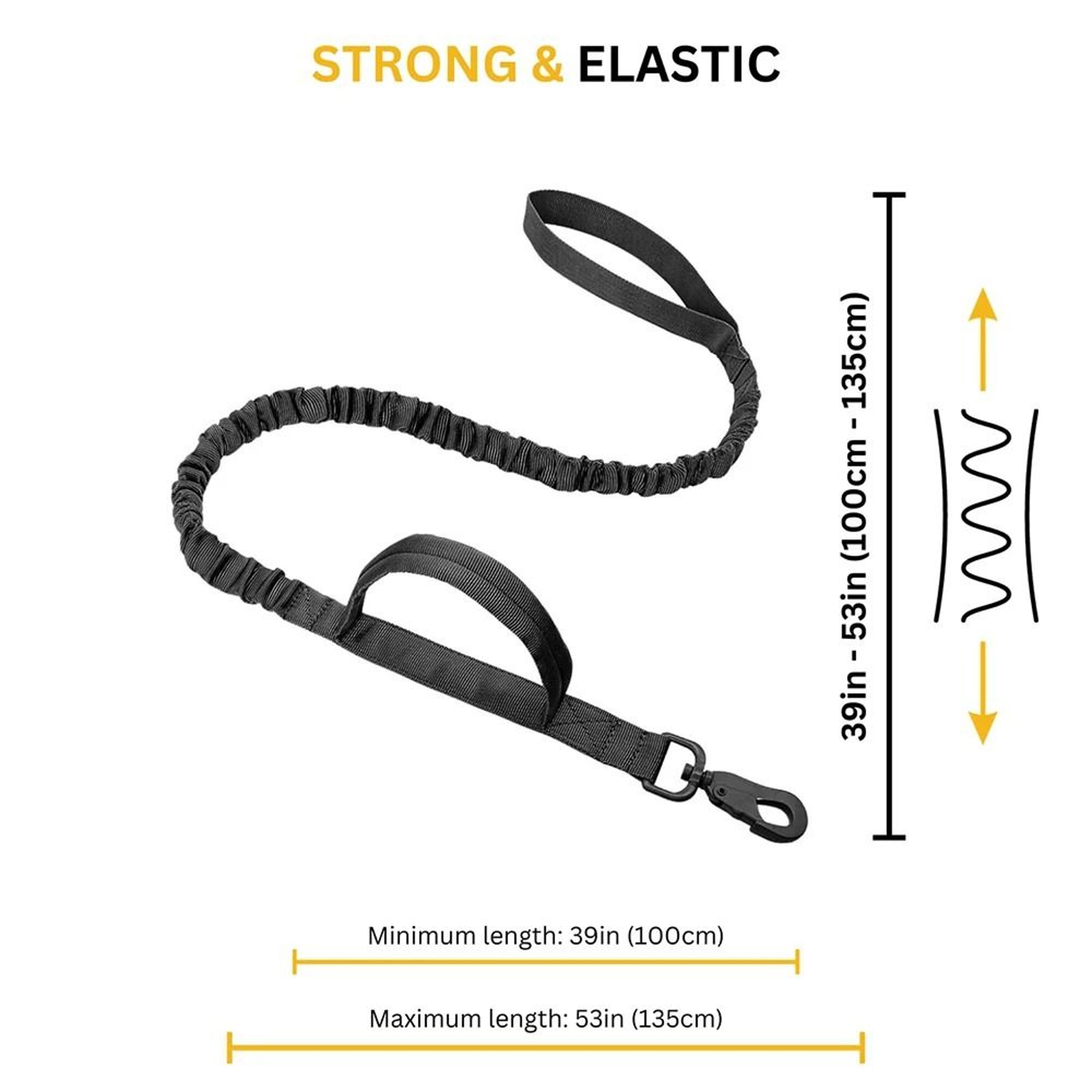 Tactical Dog Harness Leash Set For Large Dogs No Pull Training Vest 4